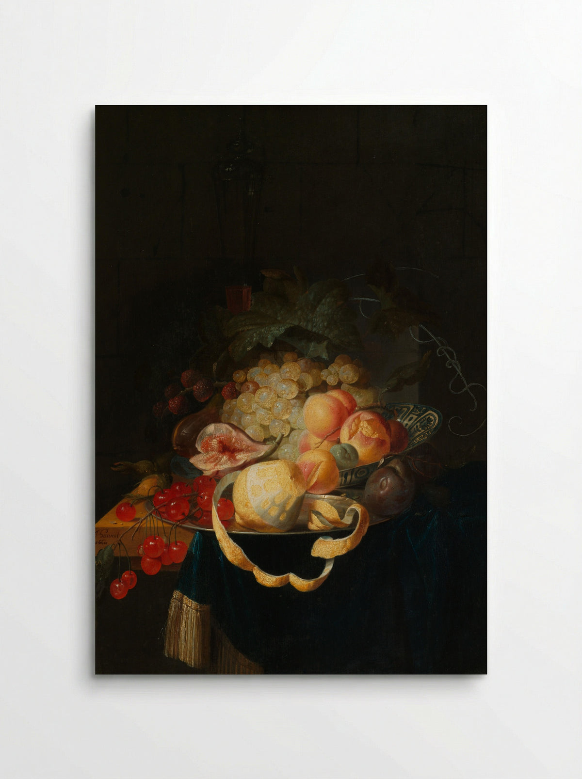 Stilleven met vruchten - Johannes Hannot - Poster