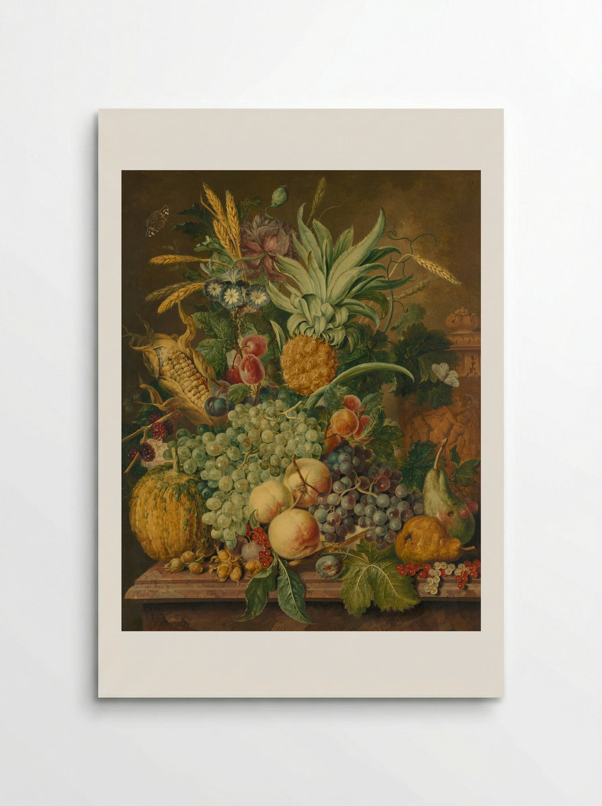 Stilleven met vruchten - Jacobus Linthorst - Poster