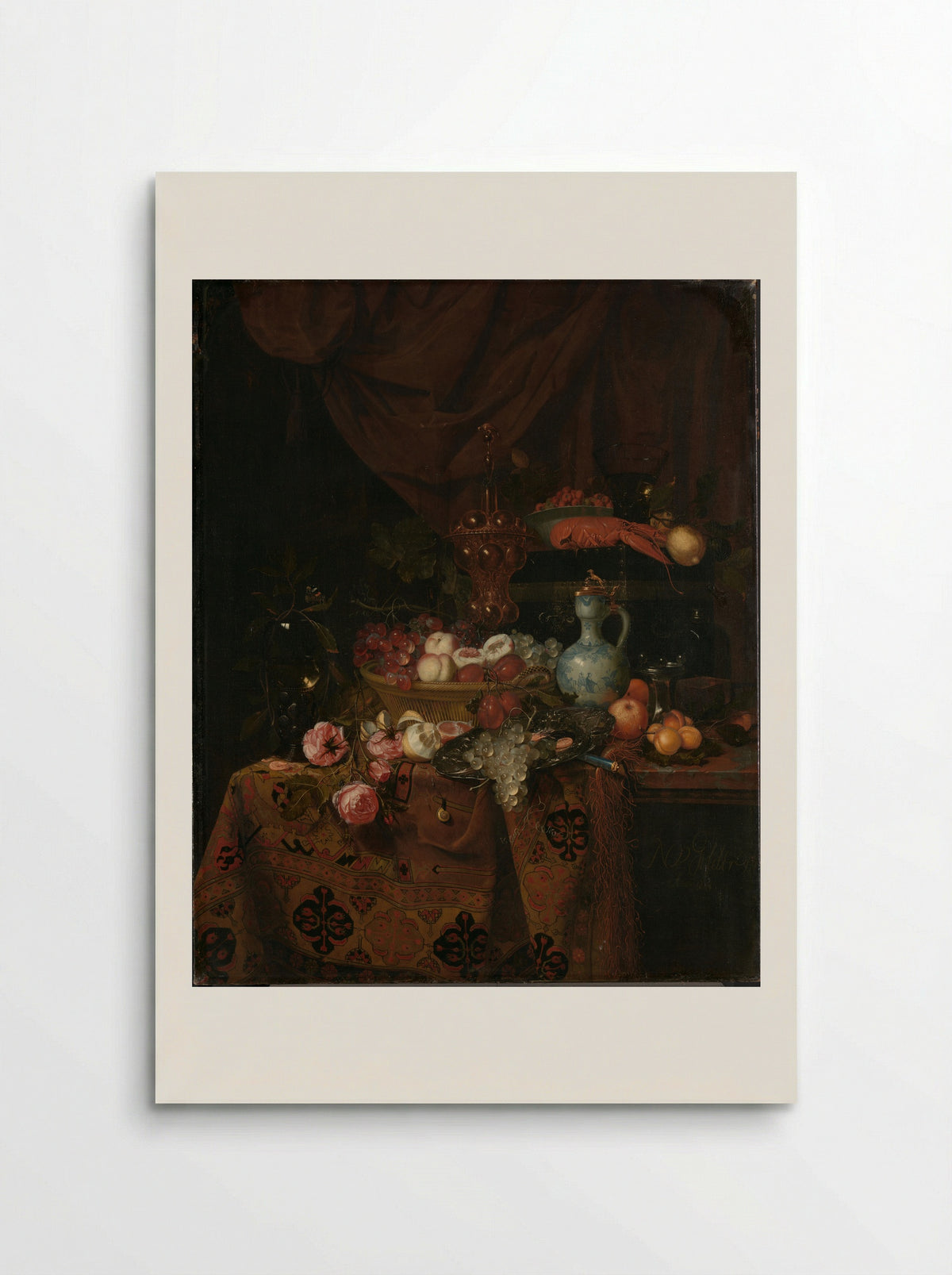 Stilleven - Nicolaes van Gelder - Poster