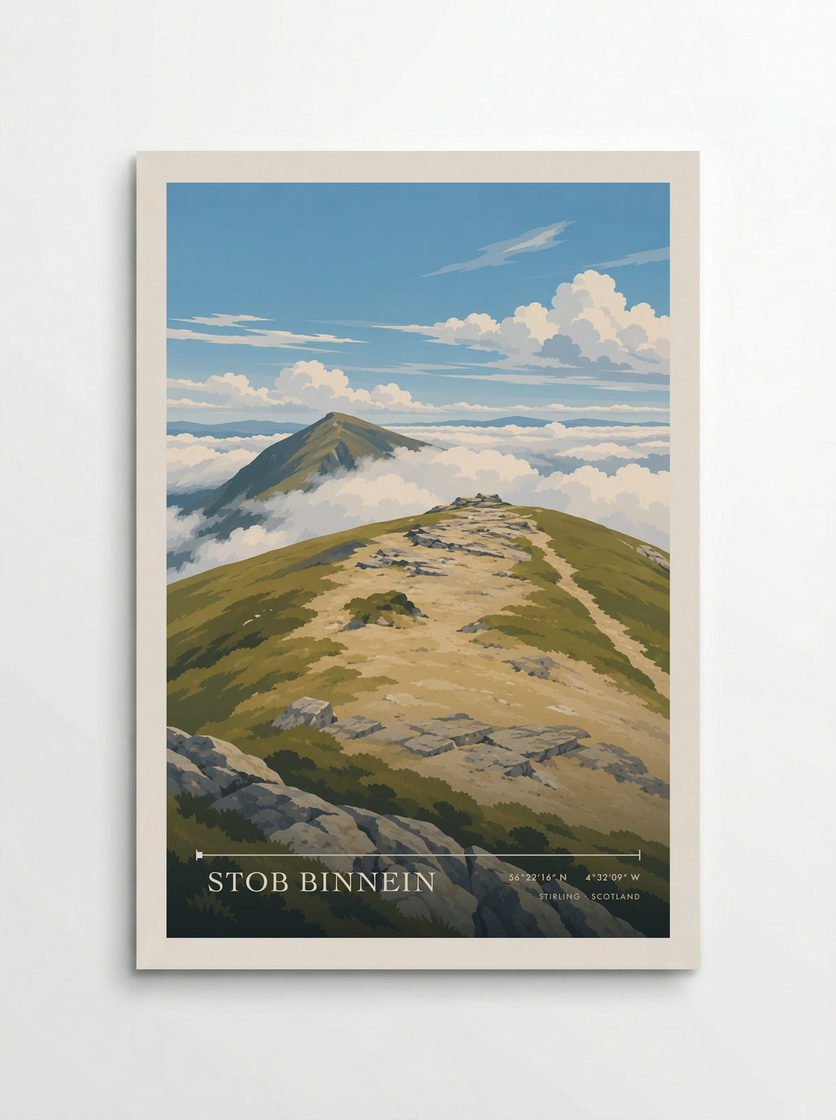 Stob Binnein, Stirling | Travel Poster - Poster