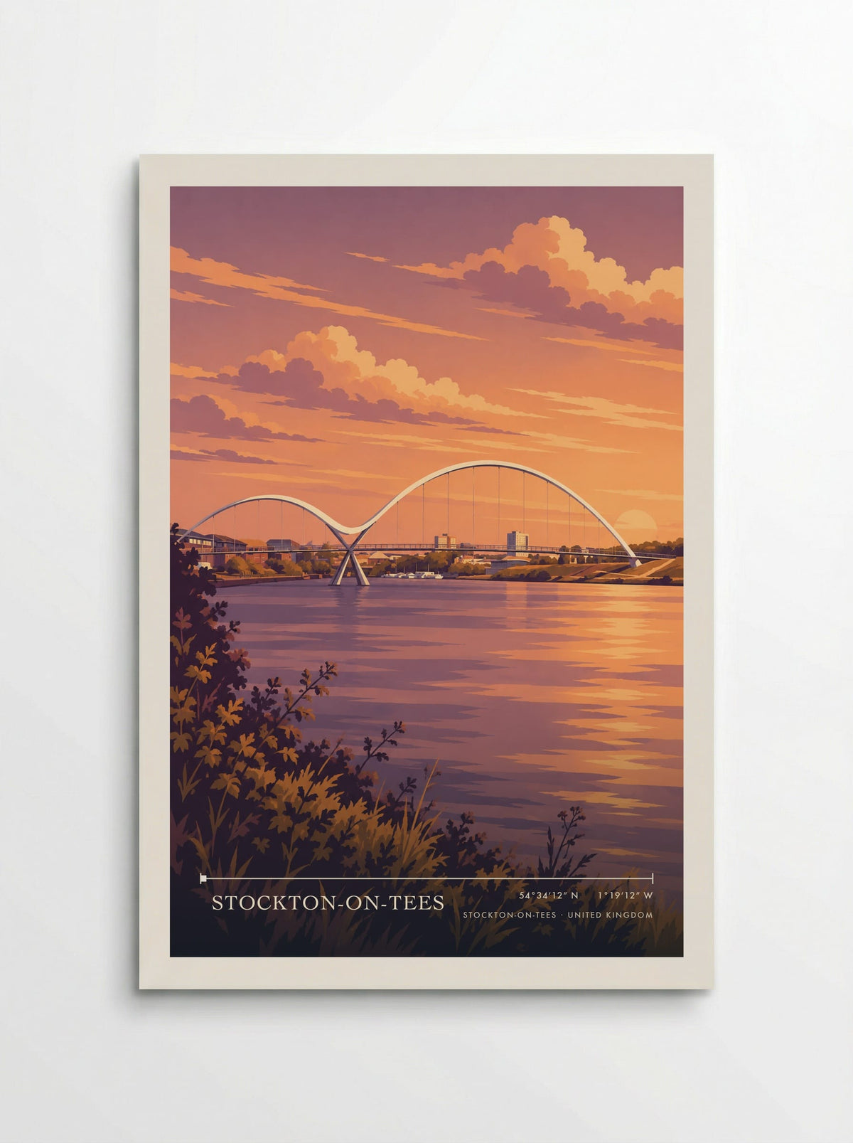 Stockton-on-Tees | Travel Poster - Poster