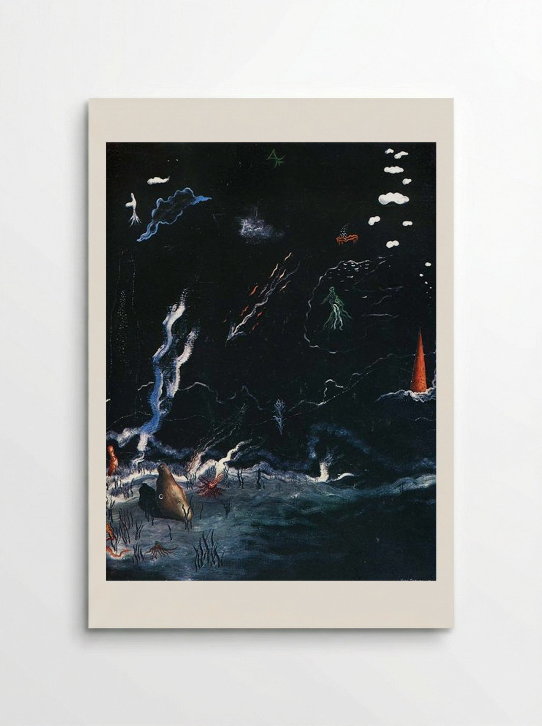Storm (Black Landscape) - Yves Tanguy - Poster