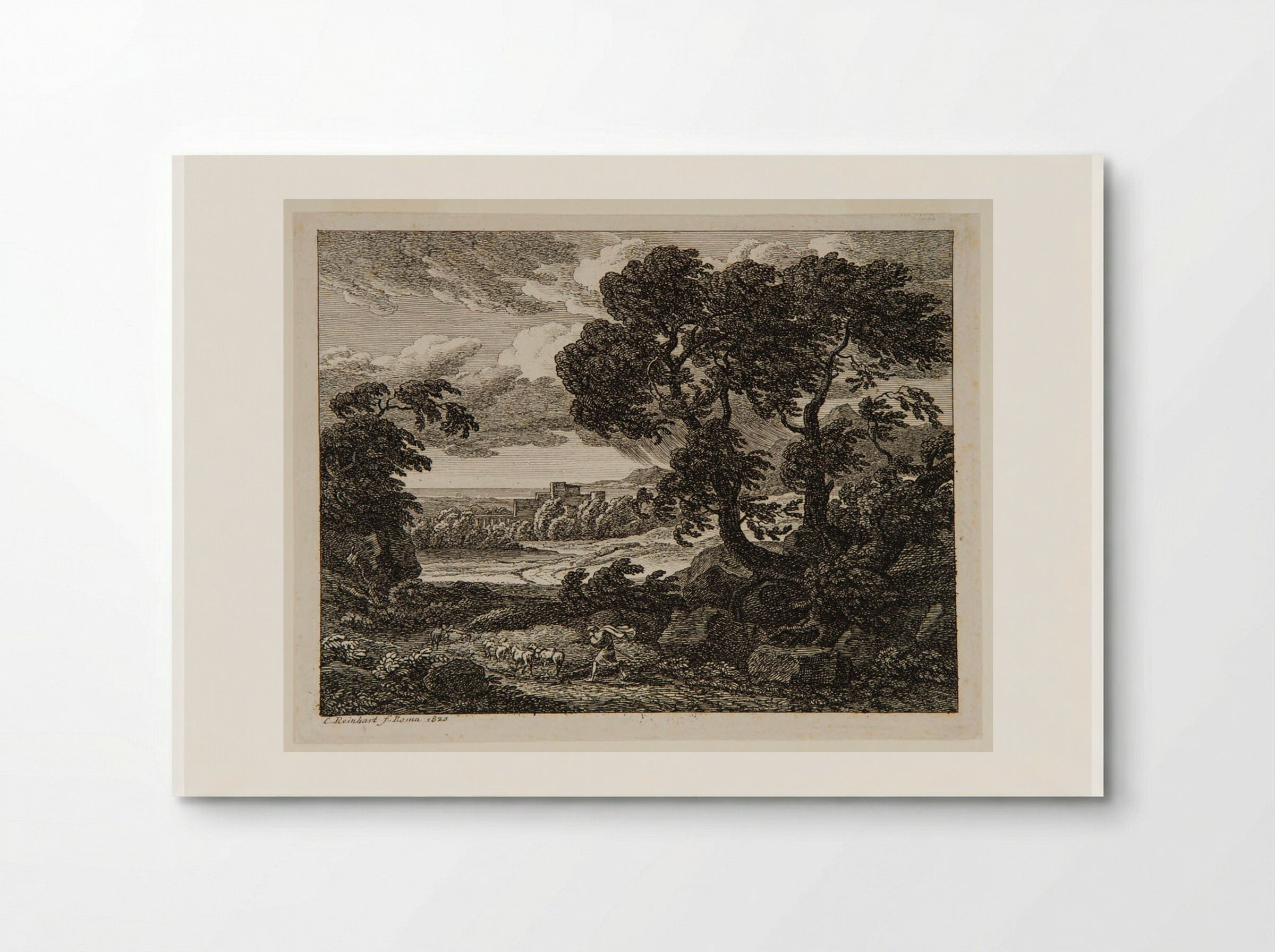 Storm - Johann Christian Reinhart - Poster