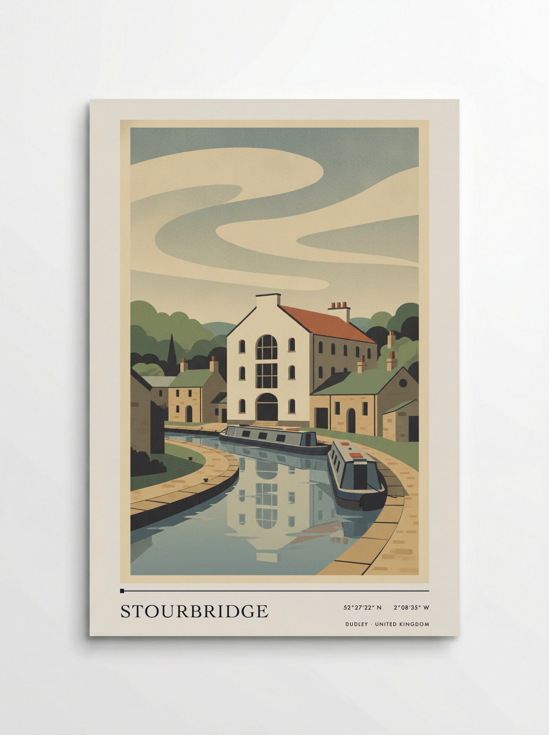 Stourbridge Dudley United Kingdom Travel Poster - Poster