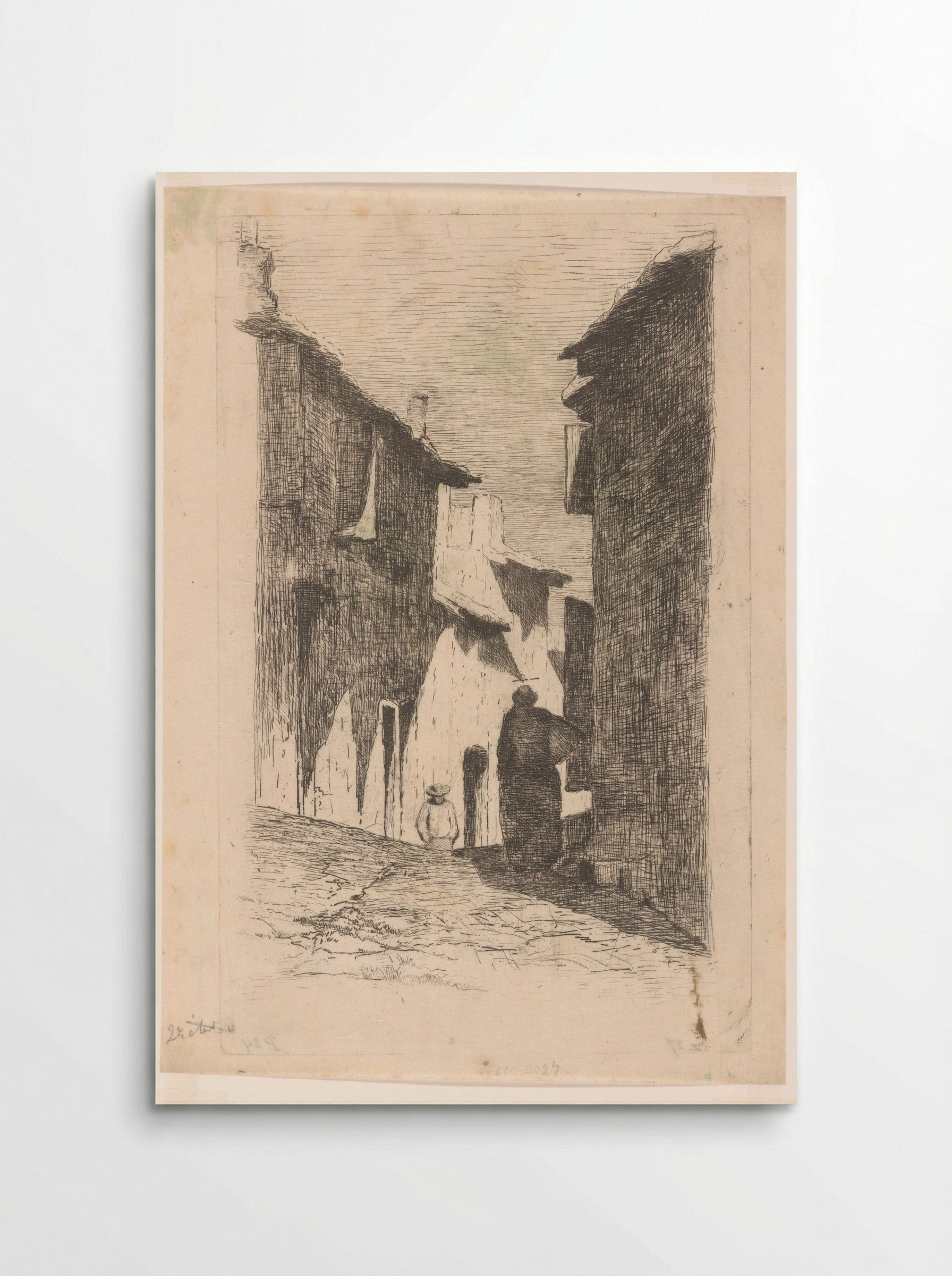 Straat in Arles - Philip Zilcken - Poster