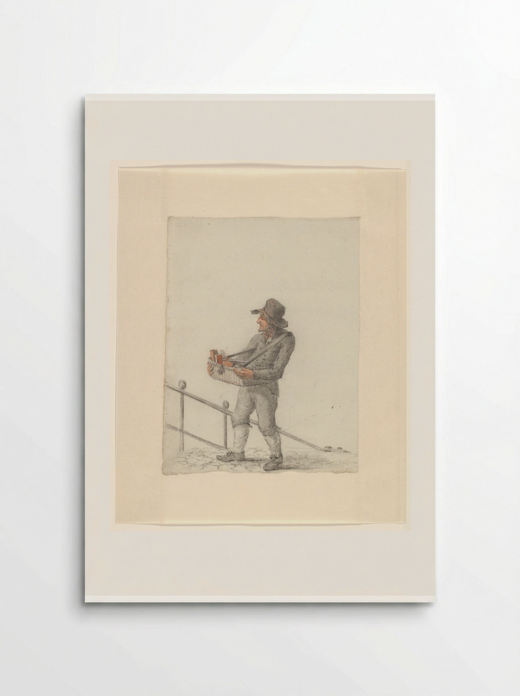 Straathandelaar - Johannes van Reijn - Poster