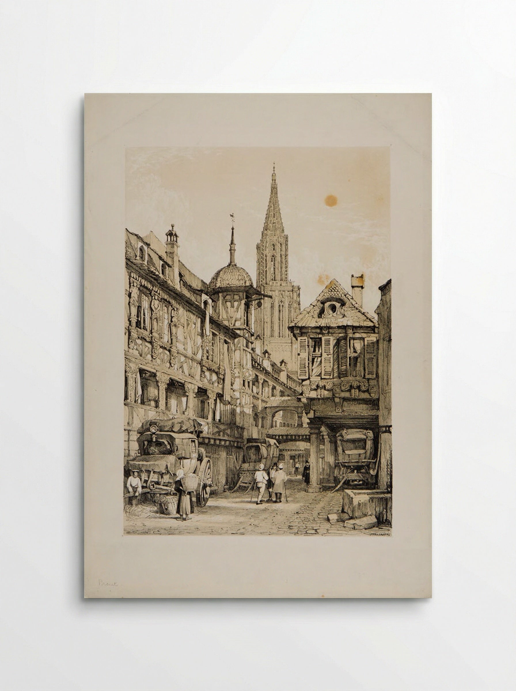 Strassburg - Samuel Prout - Poster