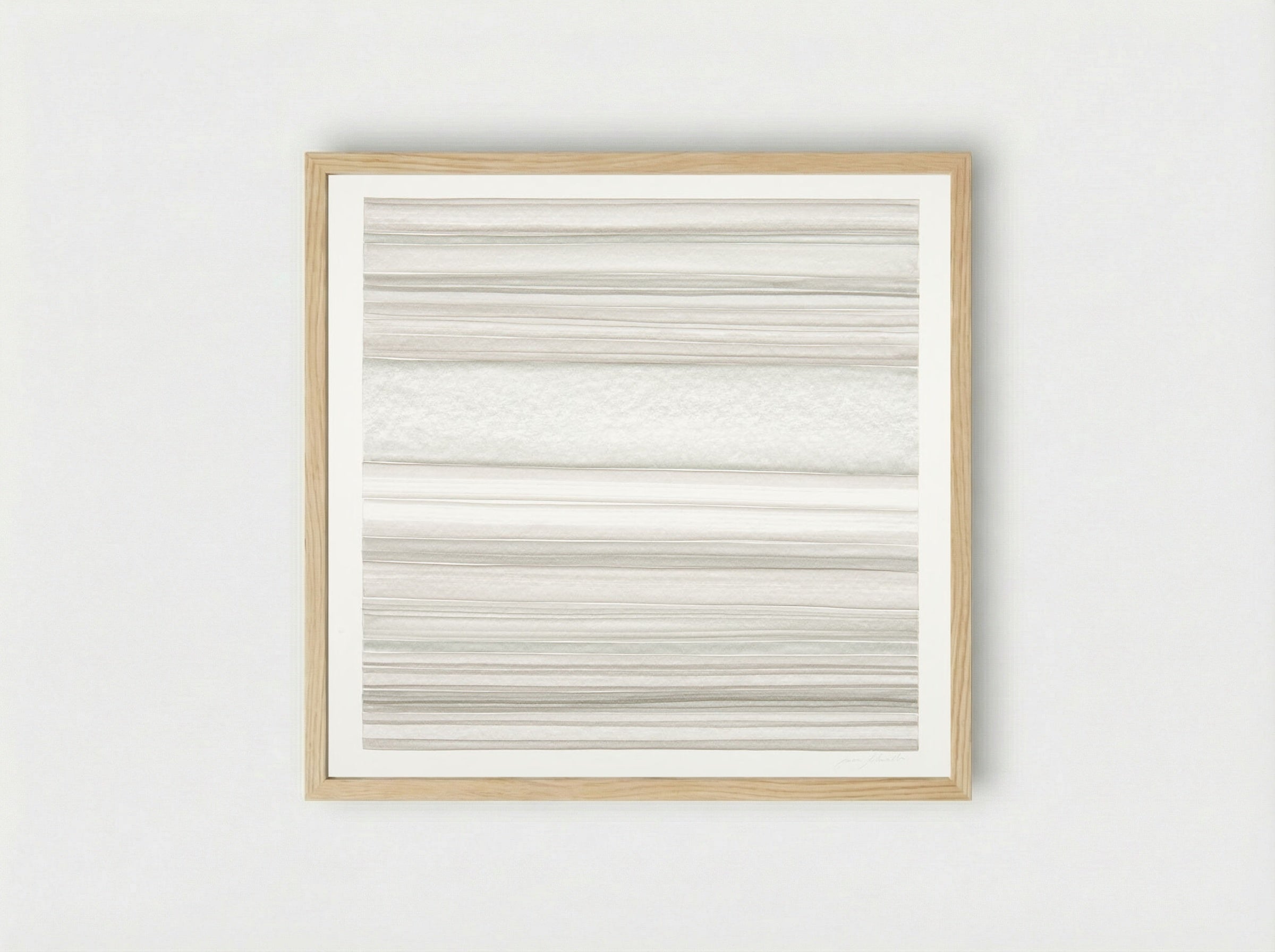 Strata #277 - Susan Schwalb - Framed Print Wood