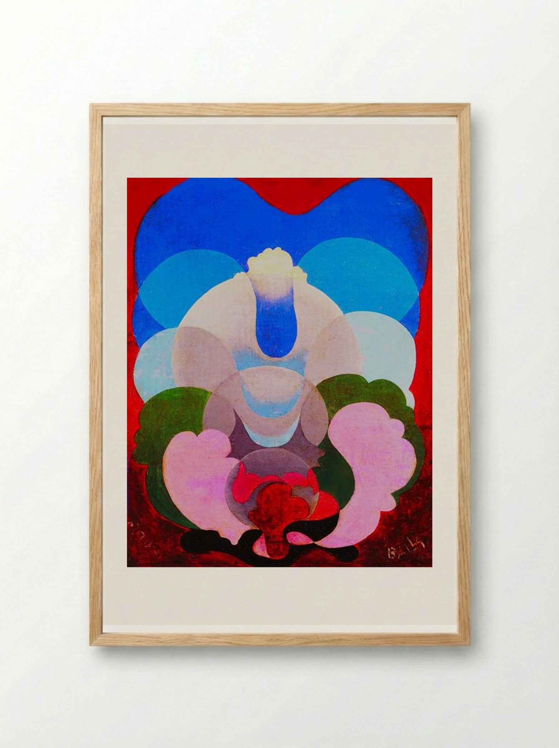 Streamlines Futur - Giacomo Balla - Framed Print Wood