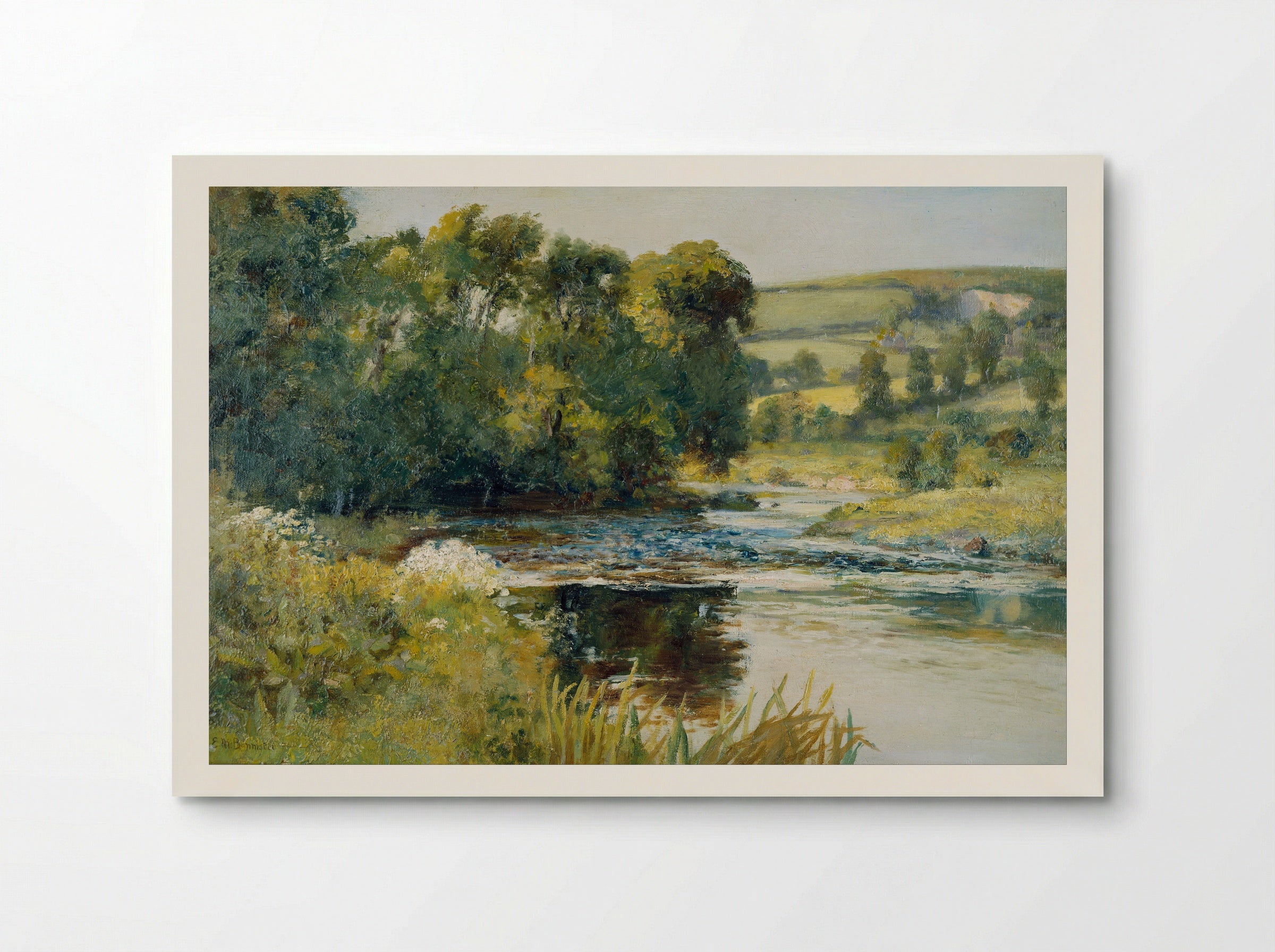 Streamside - Edward Mitchell Bannister - Poster
