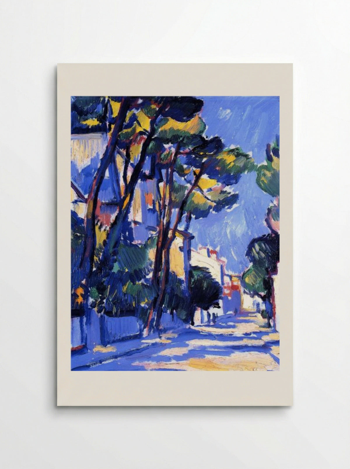 Street Scene, France - Samuel Peploe - Poster