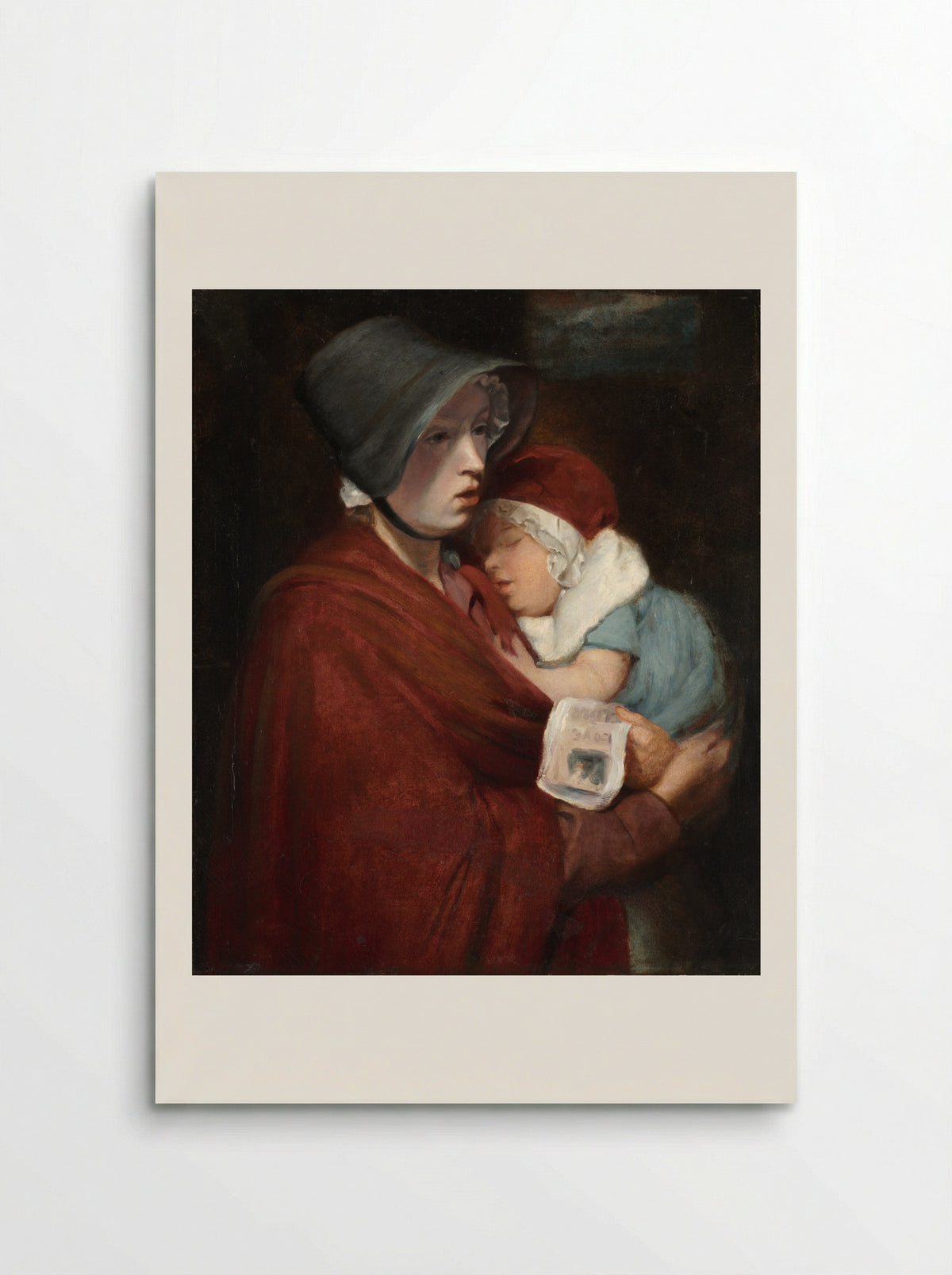 Street Singer and Child - John Opie - Poster