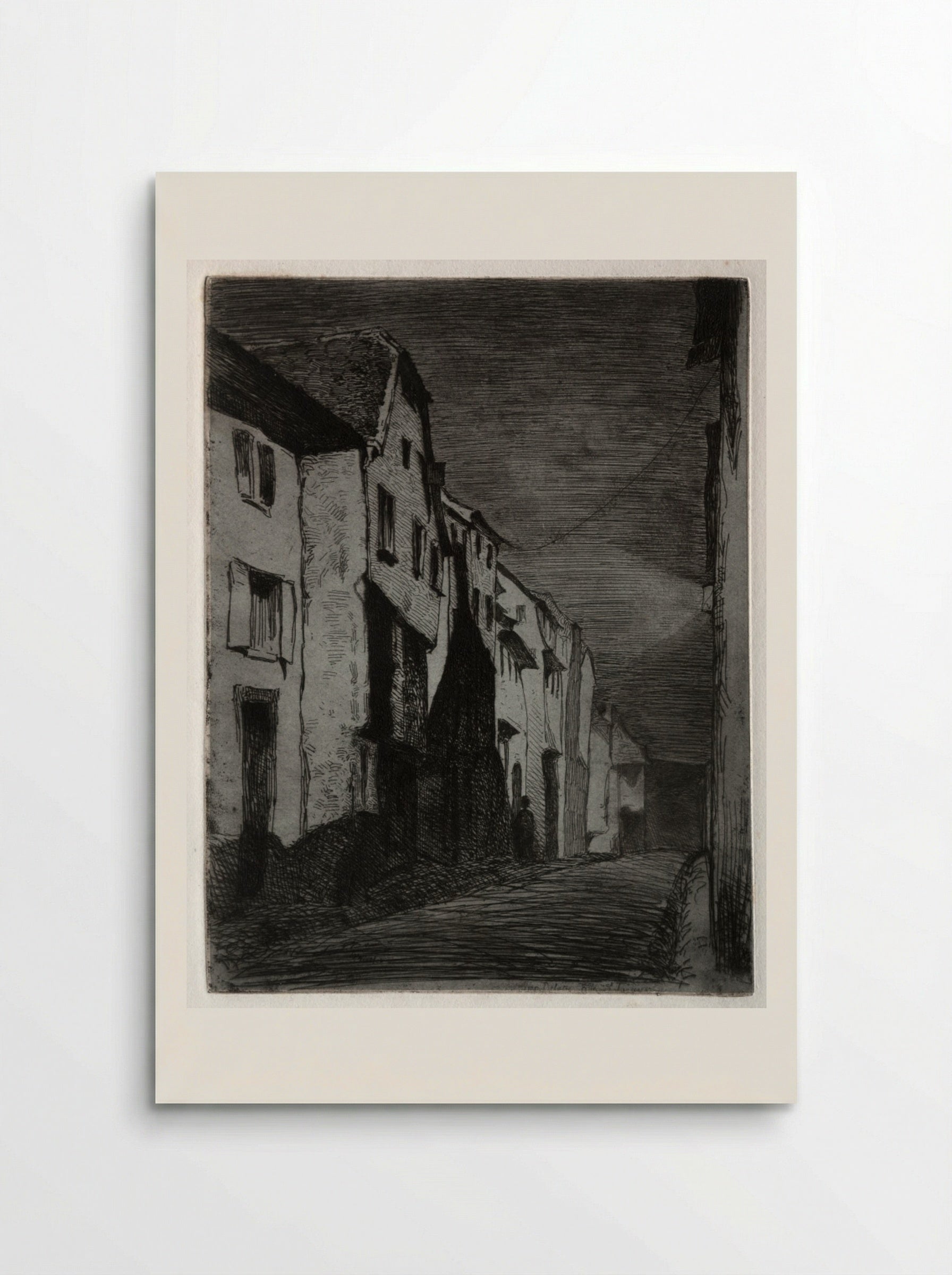 Street at Saverne - James McNeill Whistler - Poster