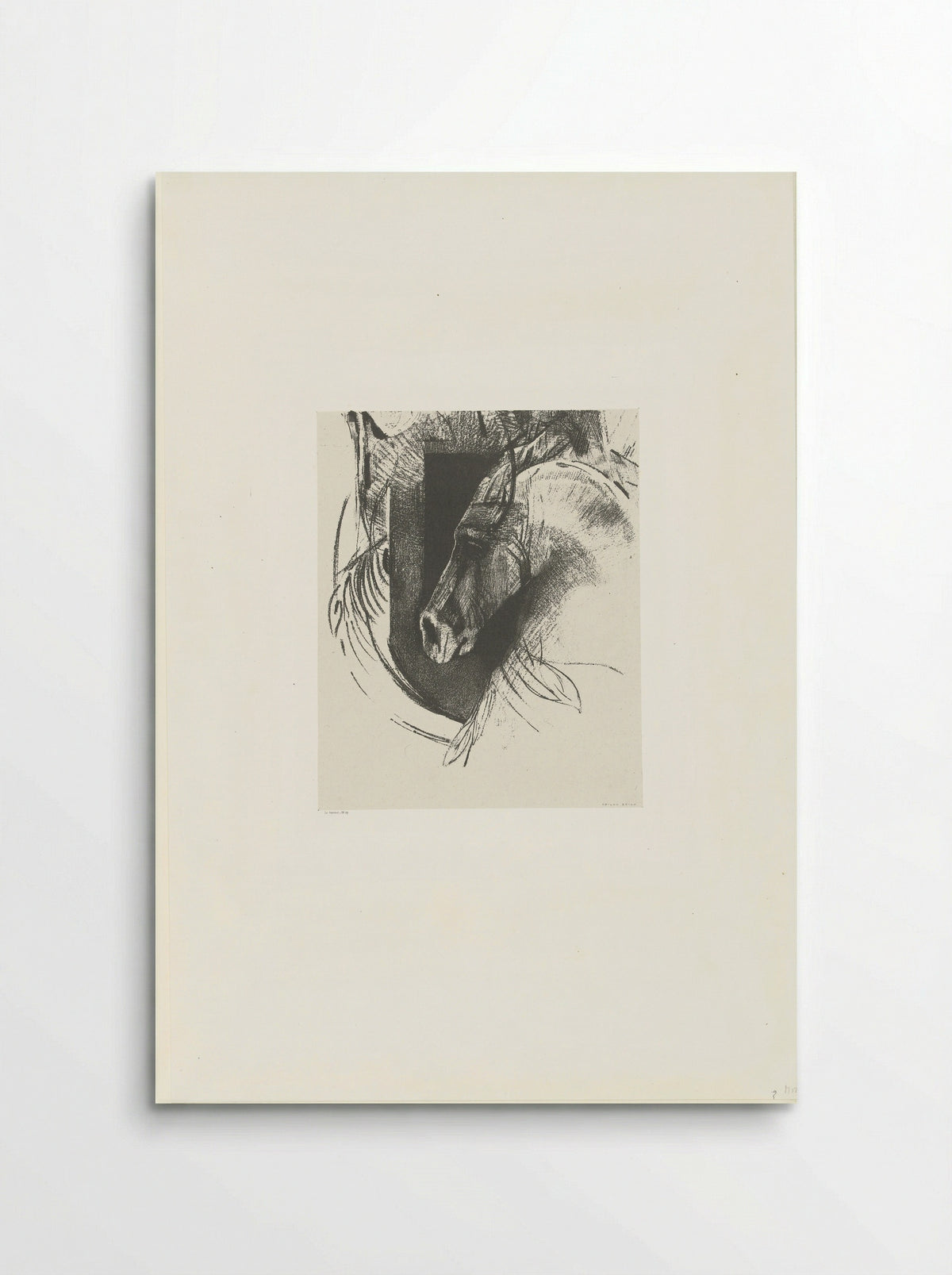 Strijdros (War Horse) - Léon Monrocq - Poster