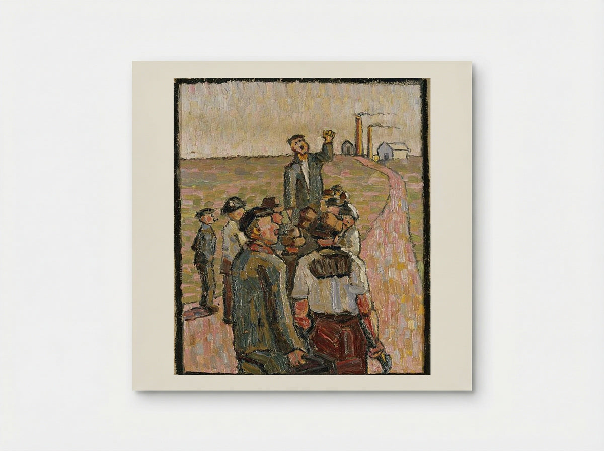 Strike - Grace Cossington Smith - Poster