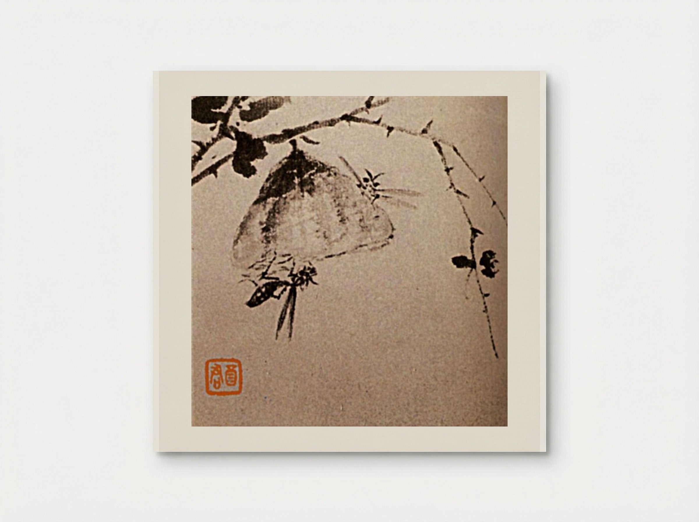 Studies of Insects, Wasps - Shitao - Poster