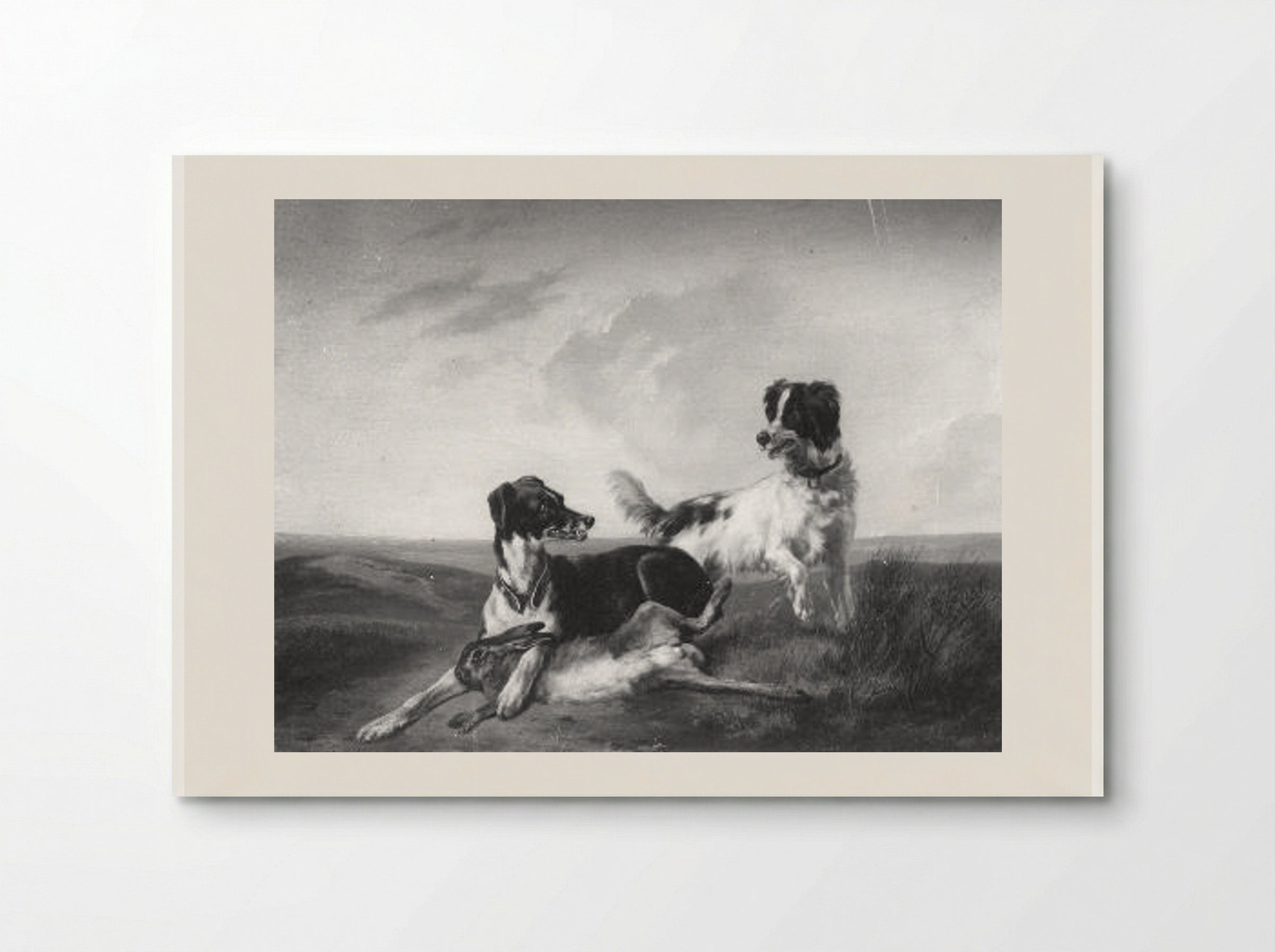 Studies van honden - Guillaume Anne van der Brugghen - Poster