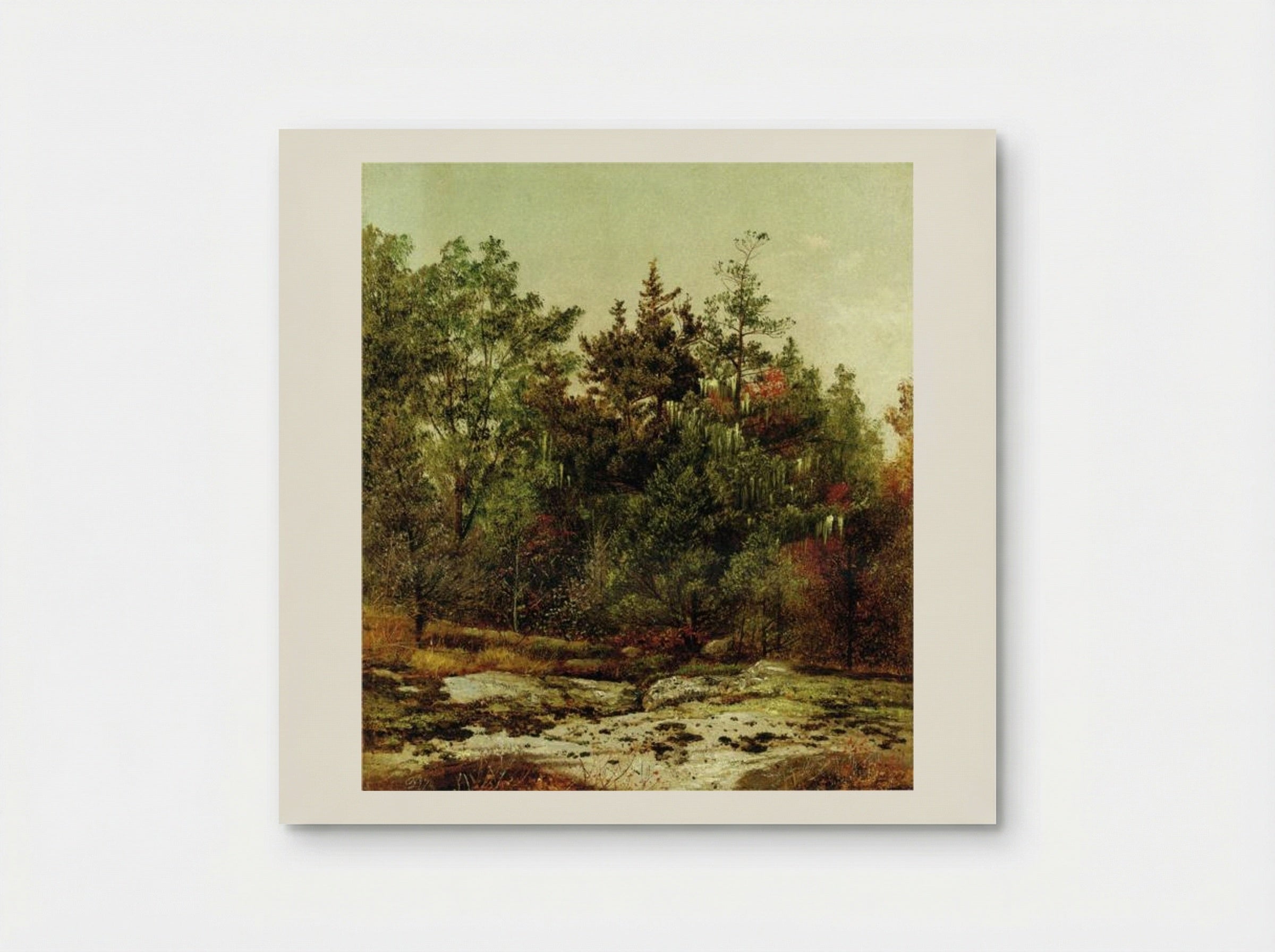 Study at Ramapo, New York - David Johnson - Poster
