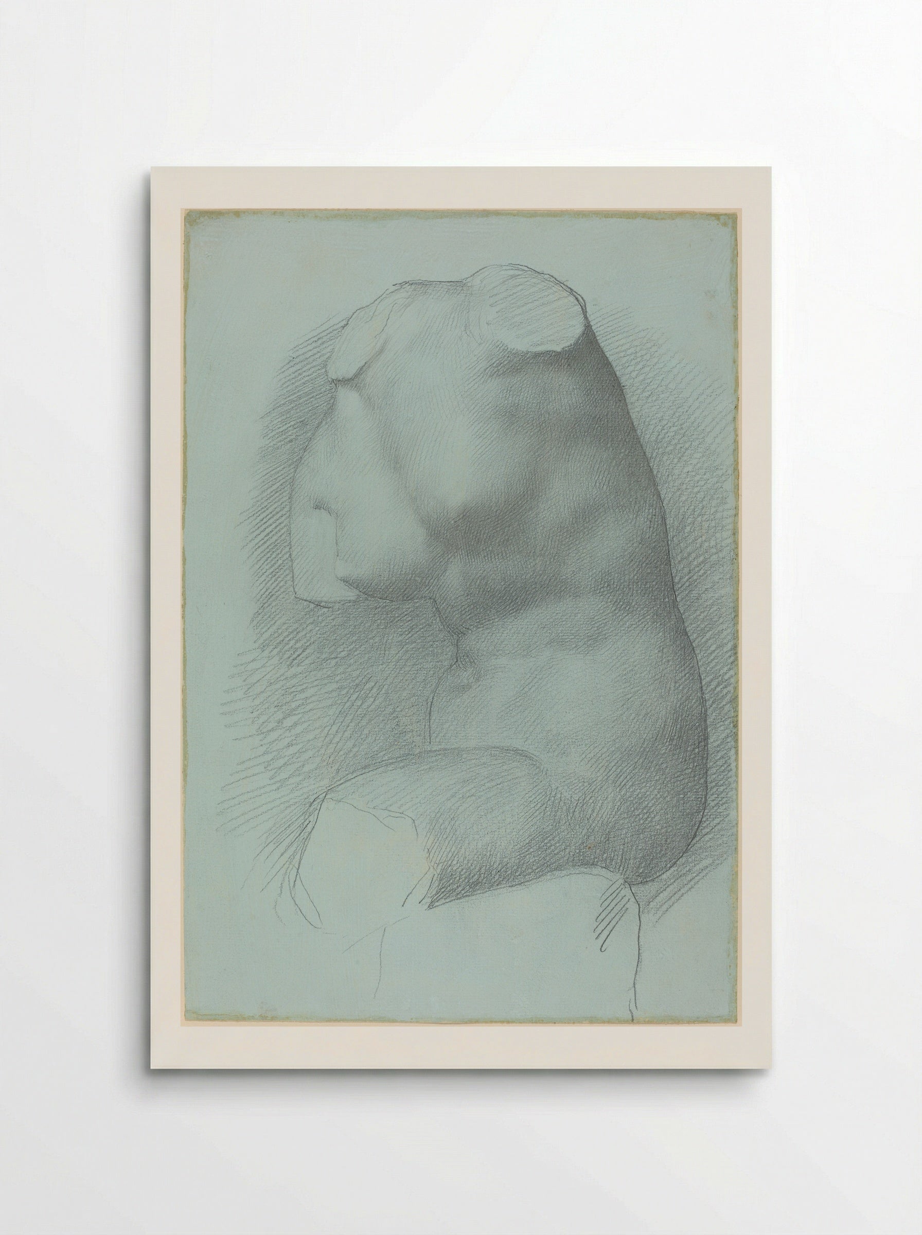 Study from the Antique - Alphonse Legros - Poster