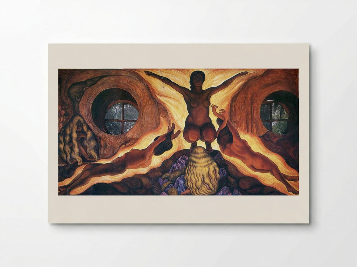 Subterranean Forces - Diego Rivera - Poster