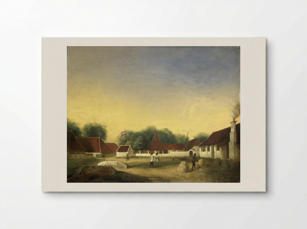 Suikerfabriek op Java - H.Th. Hesselaar - Poster