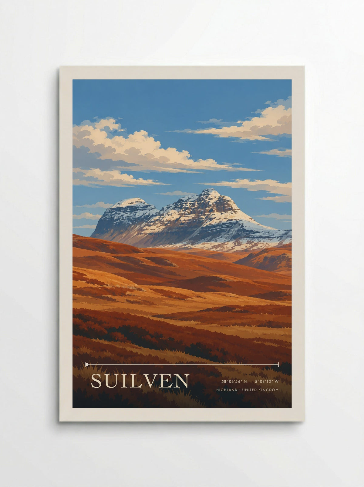Suilven, Highland | Travel Poster - Poster