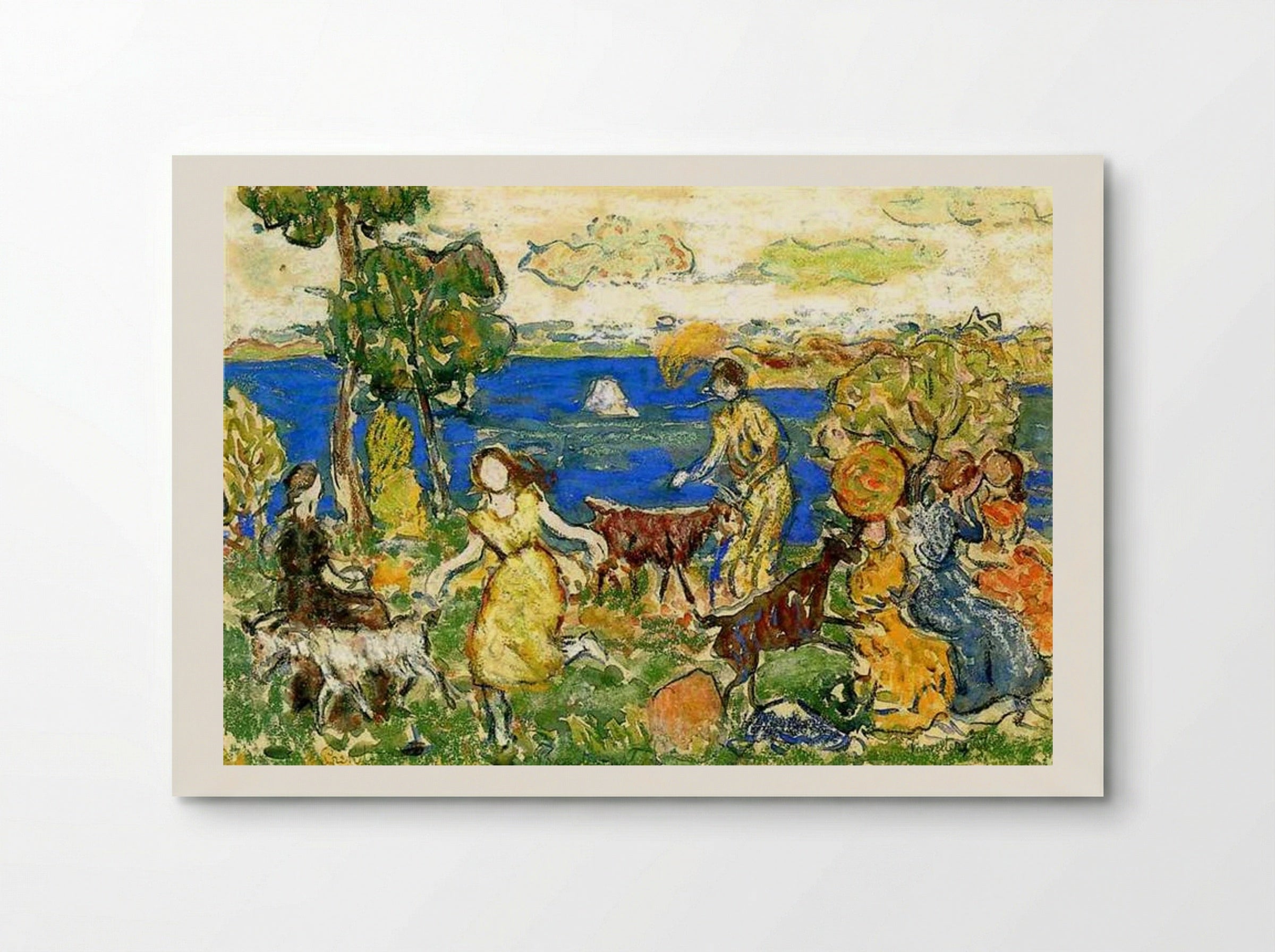 Summer Day (also known as St. Cloud) - Maurice Prendergast - Poster