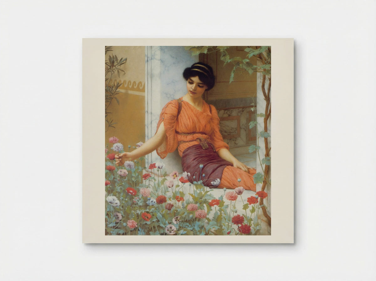 Summer Flowers - John William Godward - Poster