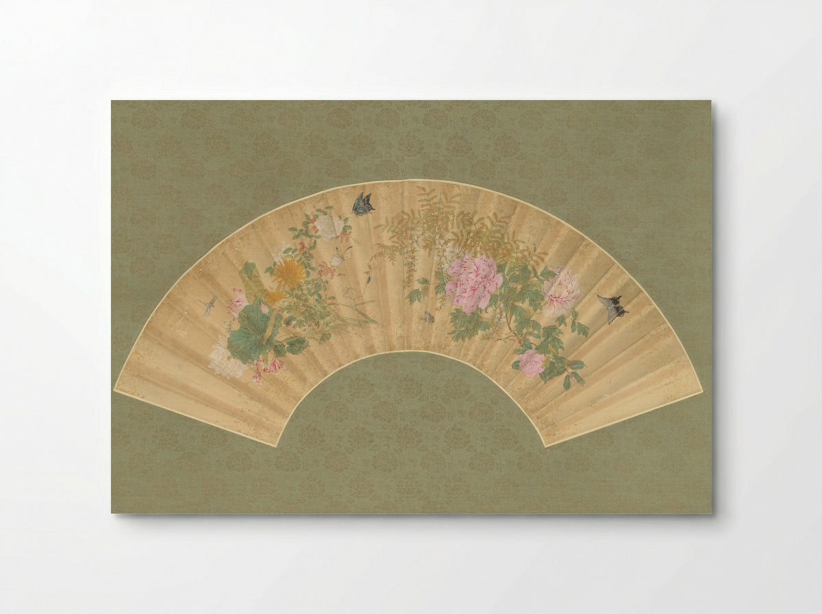 Summer Flowers - Katsushika Isai - Poster