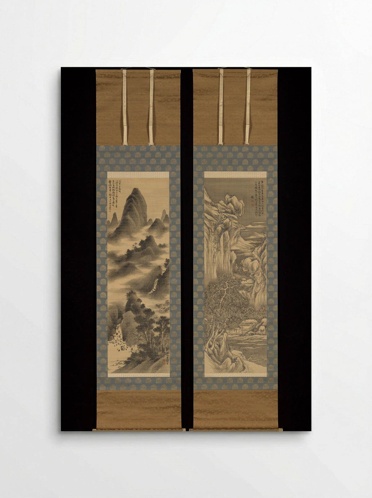 Summer Landscape / Winter Landscape - Hayashi Hyakuhi - Poster