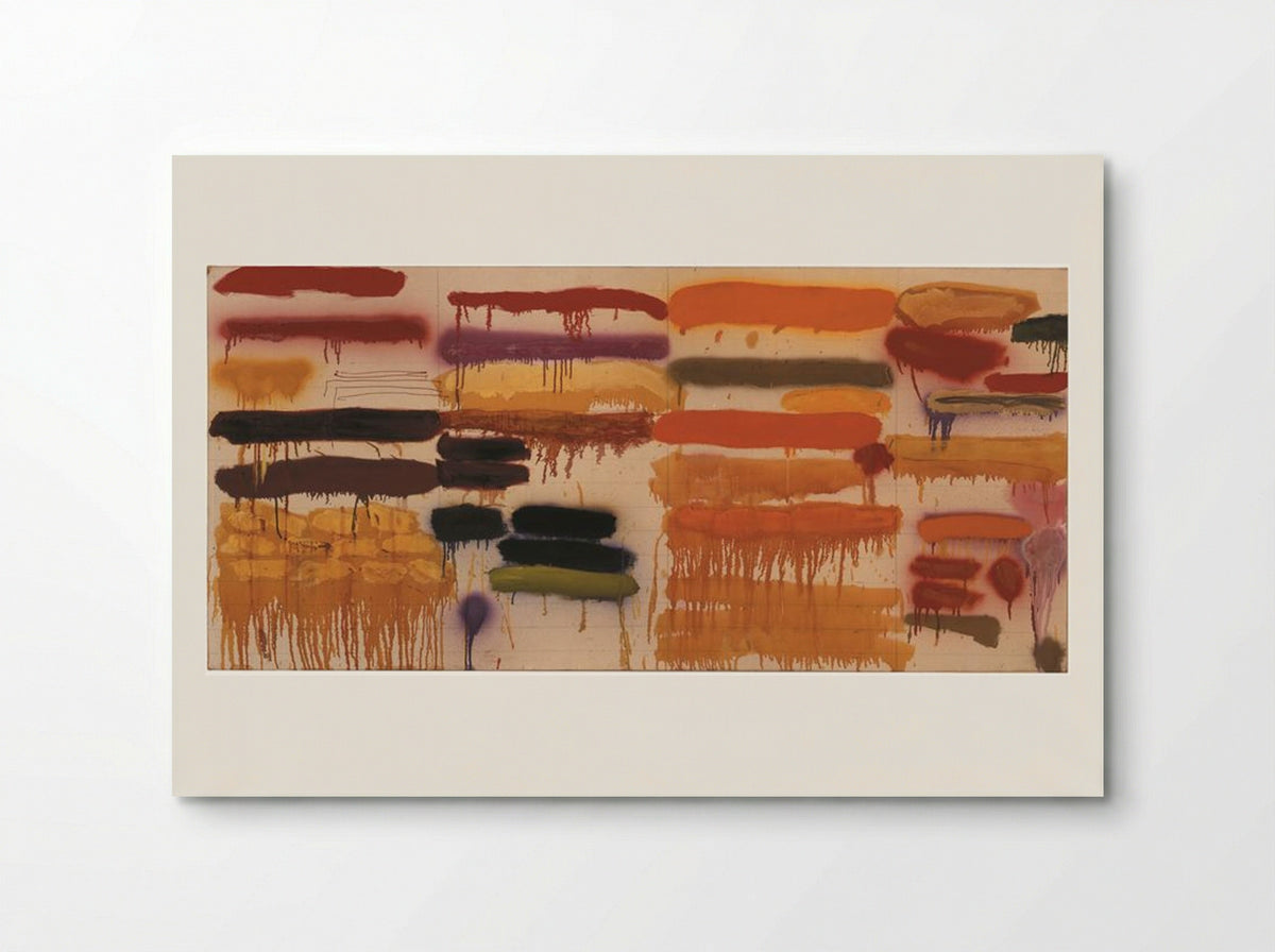 Summer Orange - Joan Snyder - Poster