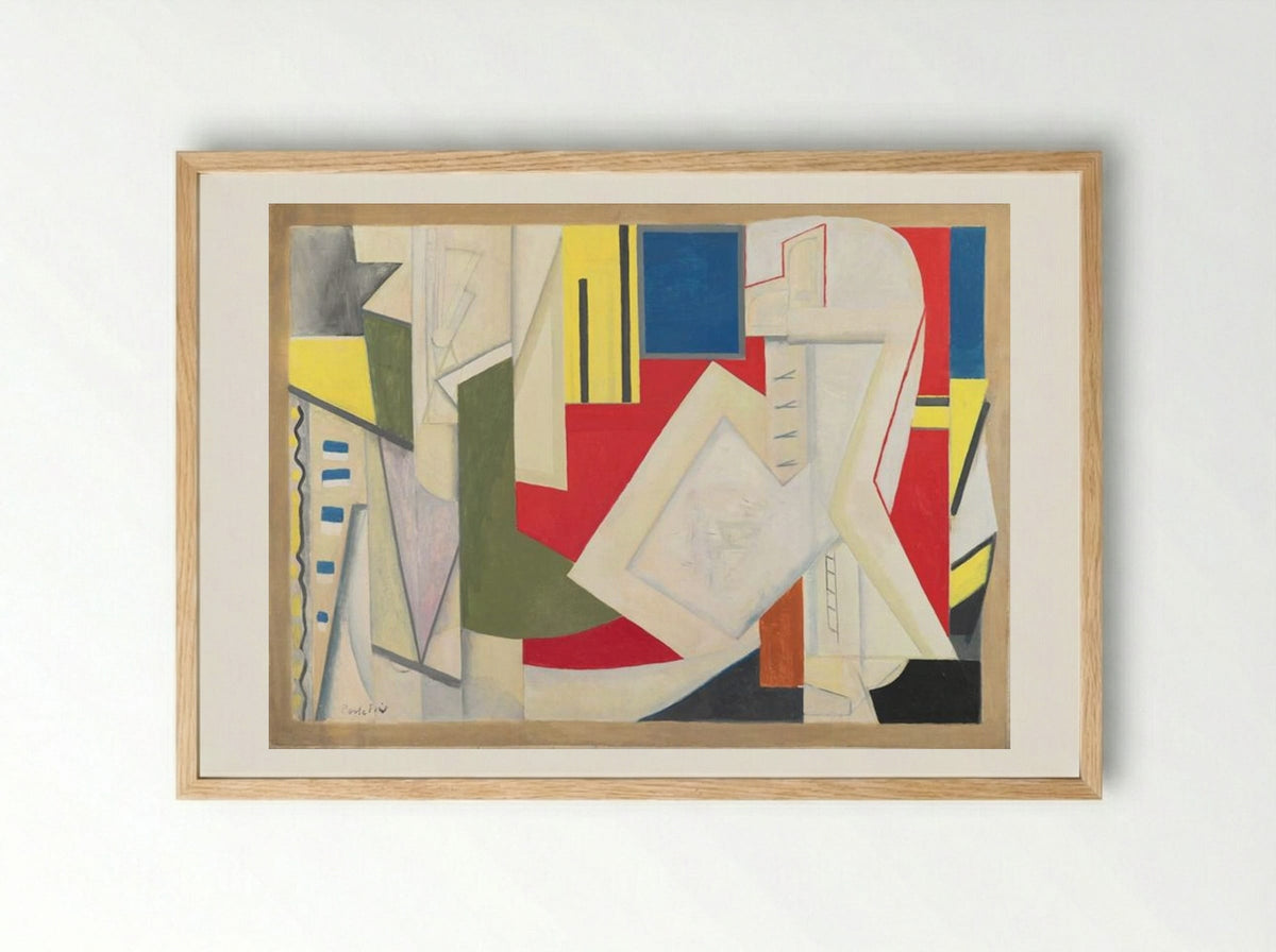 Summer Studio #2 - Perle Fine - Framed Print Wood