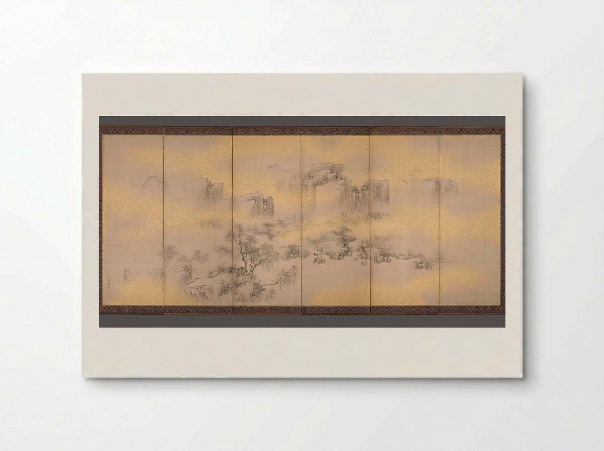 Summer and Autumn Landscapes - Nakabayashi Chikkei - Poster
