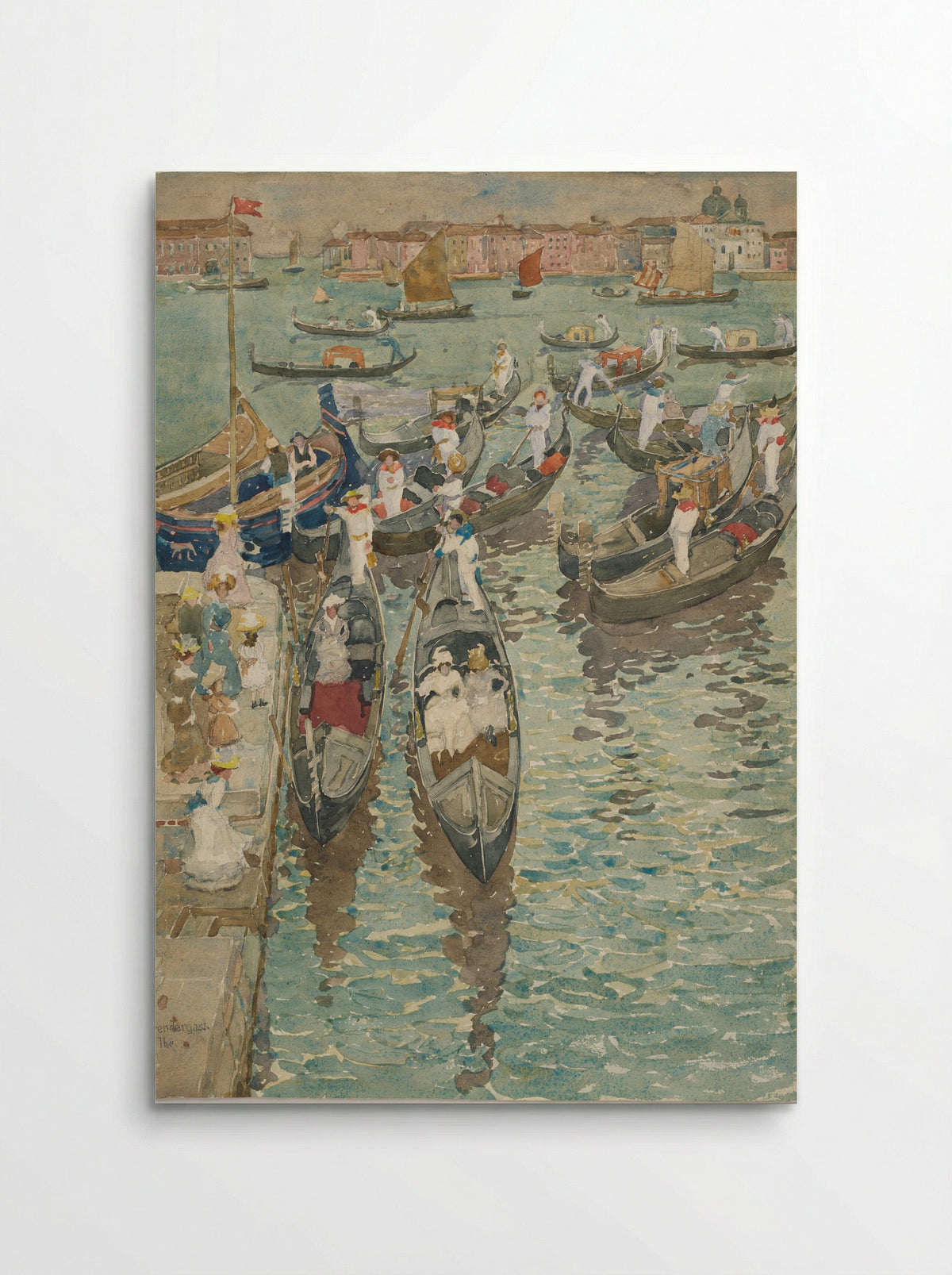 Summer in Venice - Maurice Brazil Prendergast - Poster