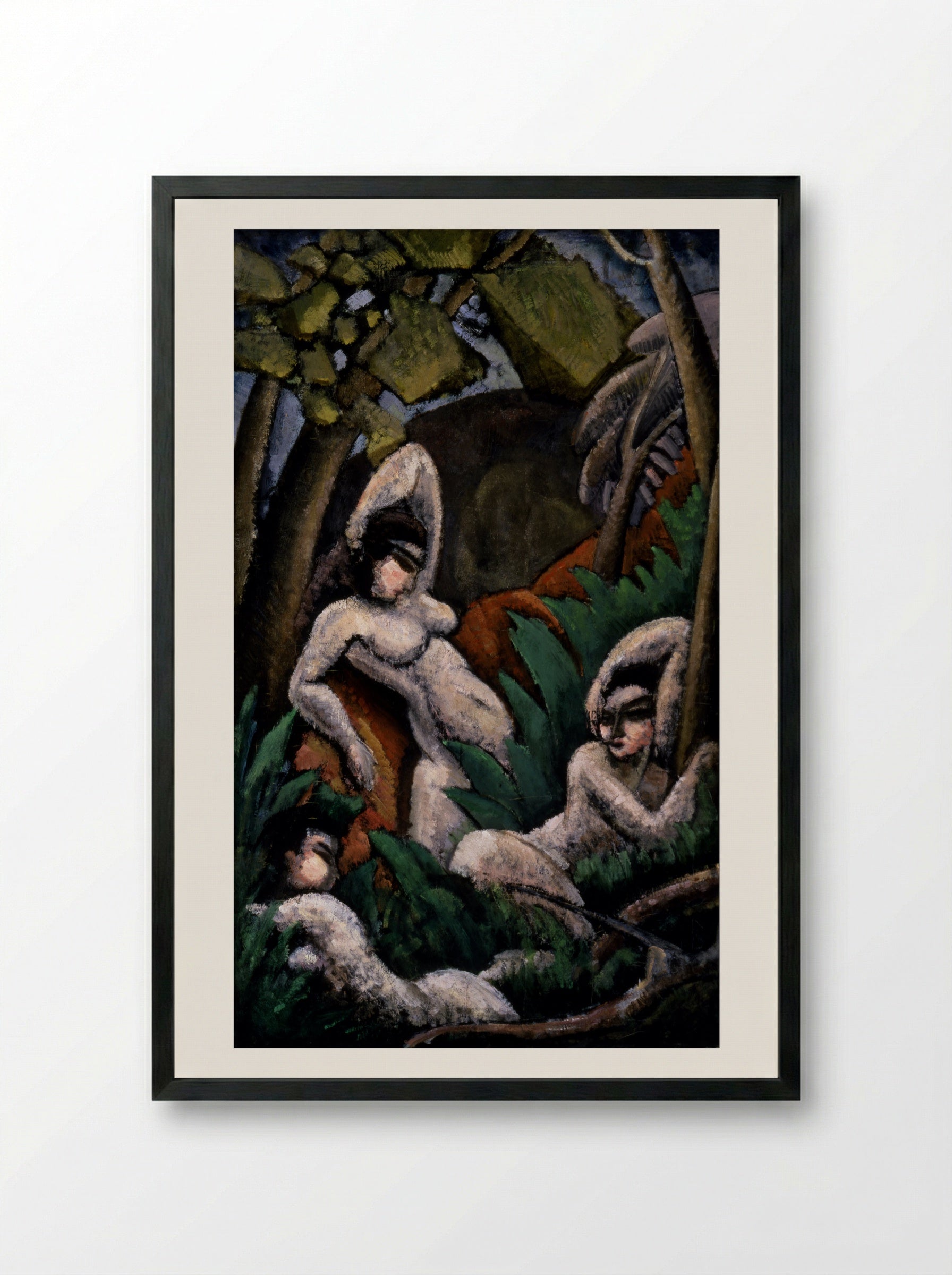Summer - Max Weber - Framed Print Black