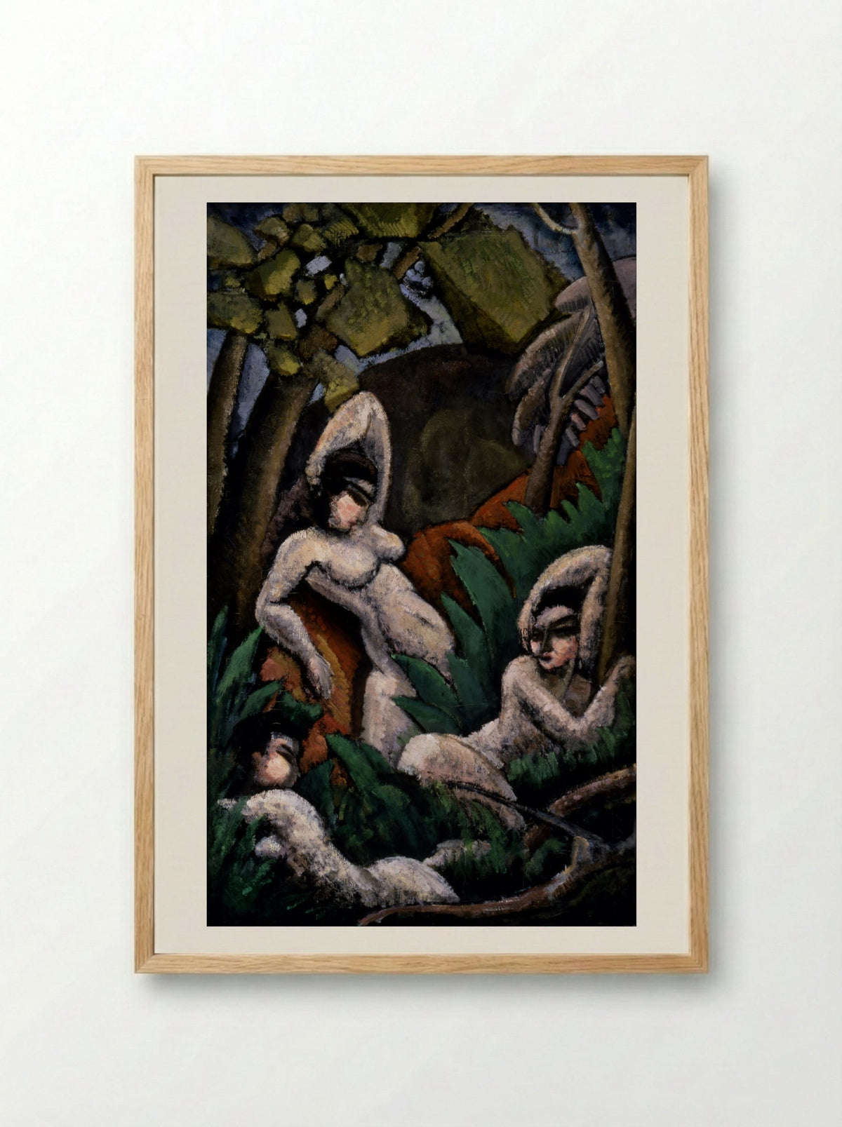 Summer - Max Weber - Framed Print Wood