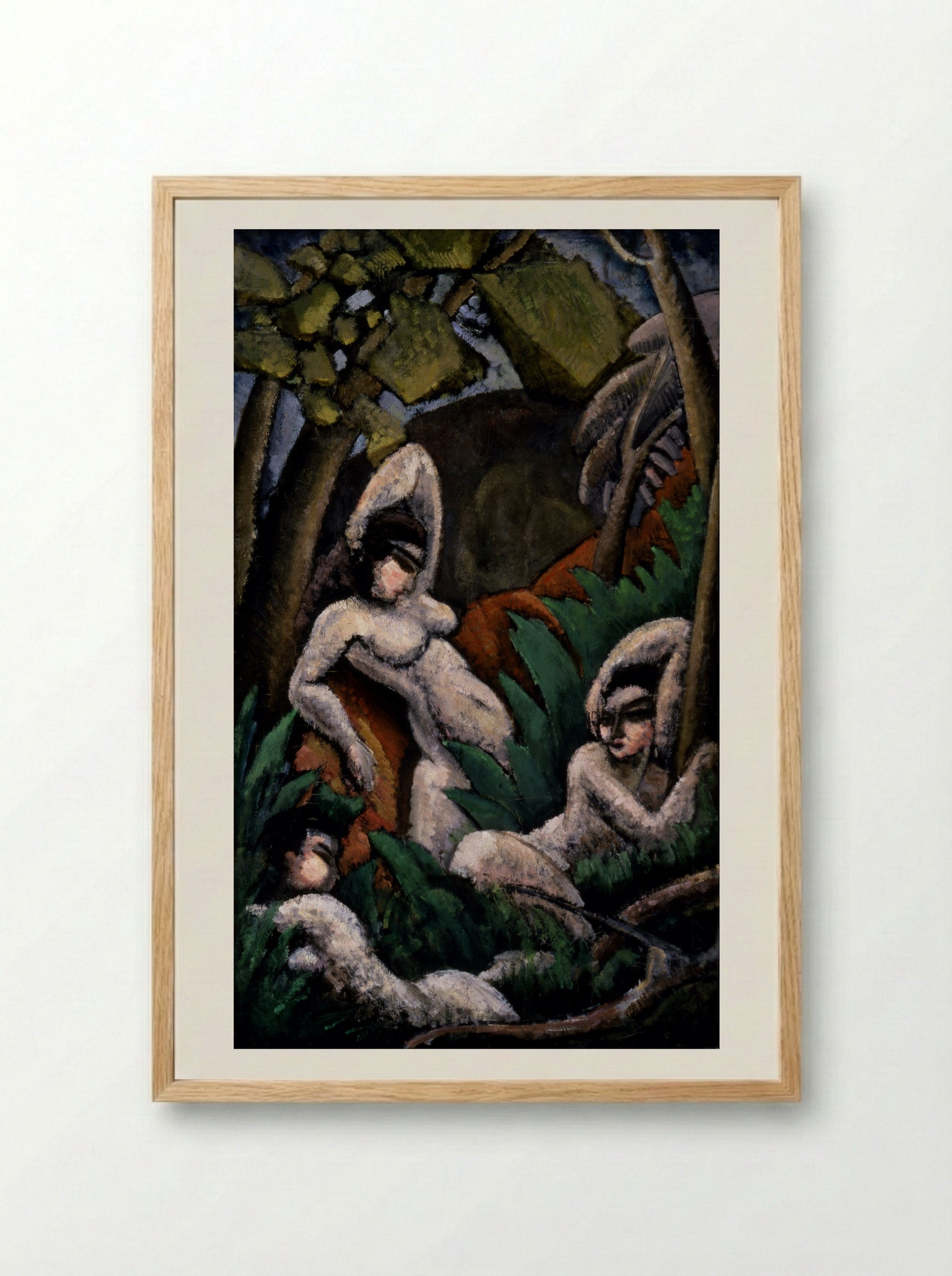 Summer - Max Weber - Framed Print Wood
