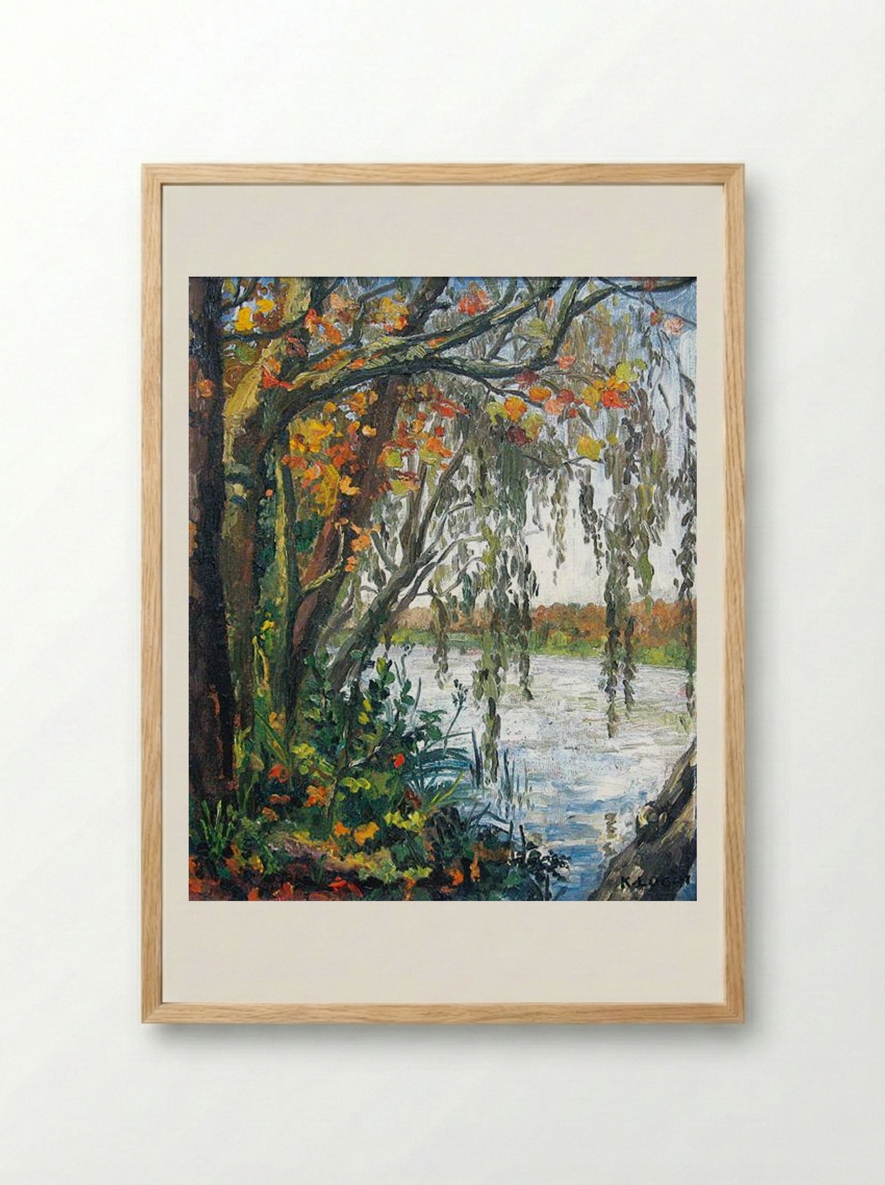 Summer - Kimon Loghi - Framed Print Wood