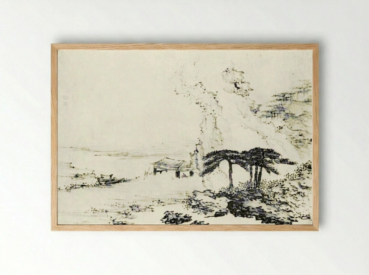 Summer - Huang Shen - Framed Print Wood