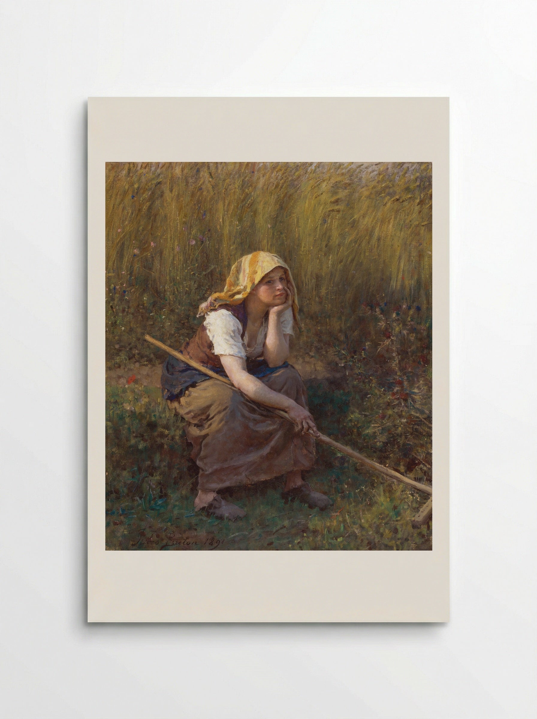 Summer - Jules Breton - Poster