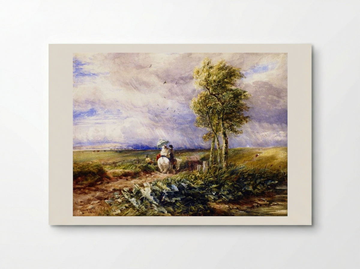 Sun, Wind and Rain - David Cox - Poster