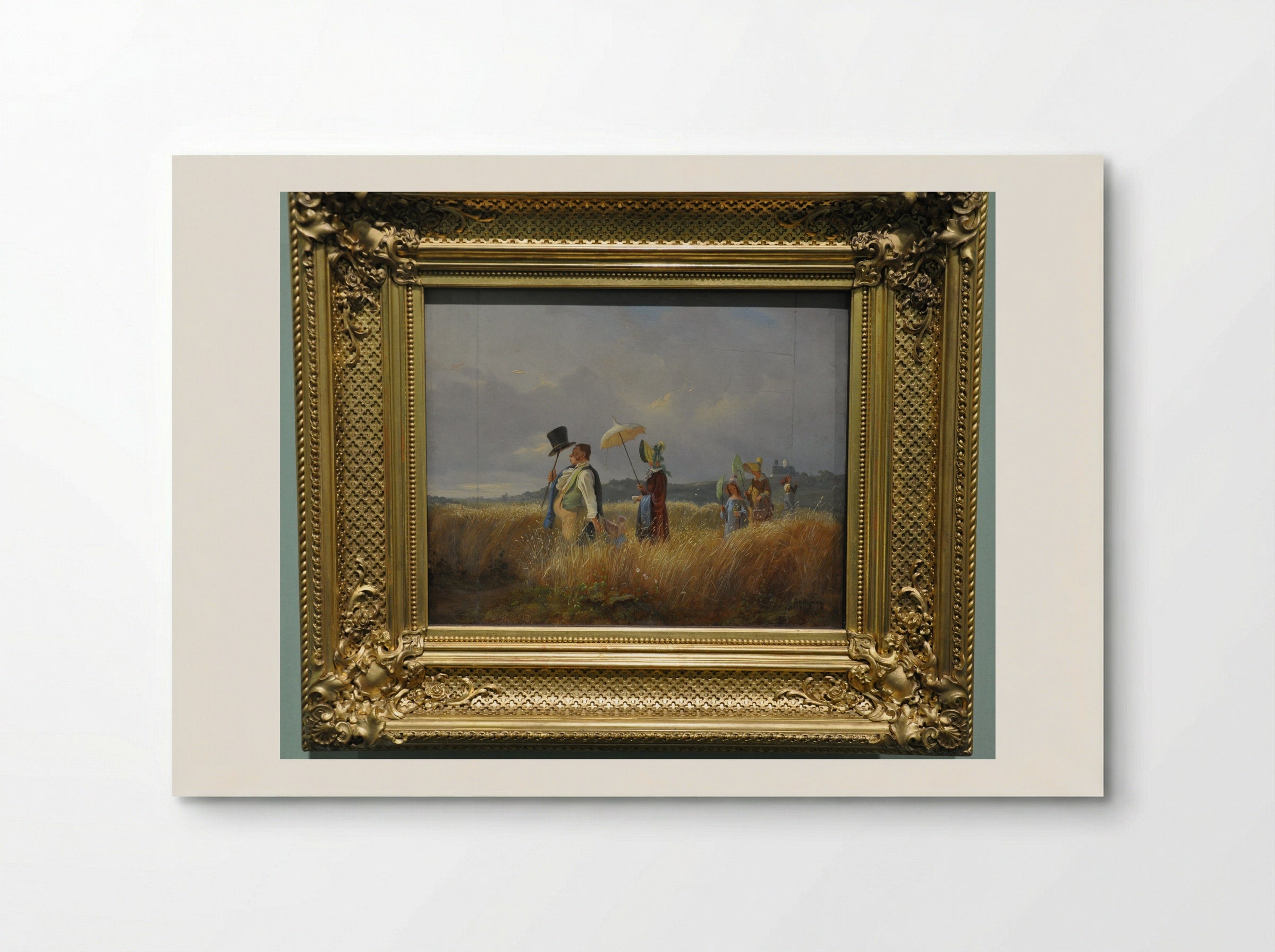 Sunday Stroll - Carl Spitzweg - Poster