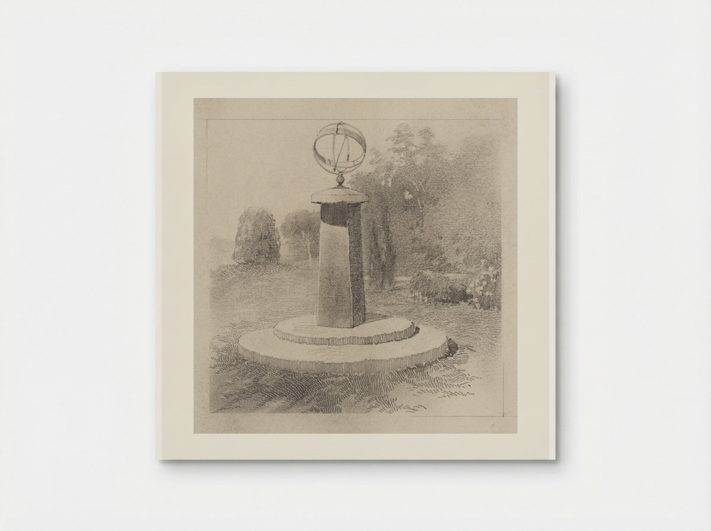 Sundial - John Sell Cotman - Poster