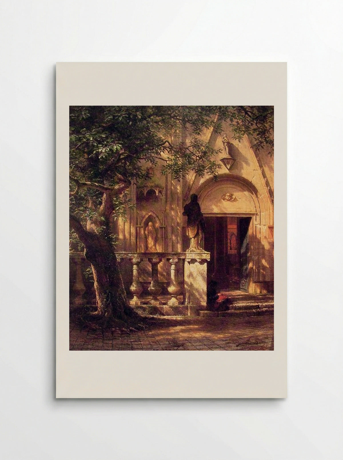 Sunlight and Shadow - Albert Bierstadt - Poster