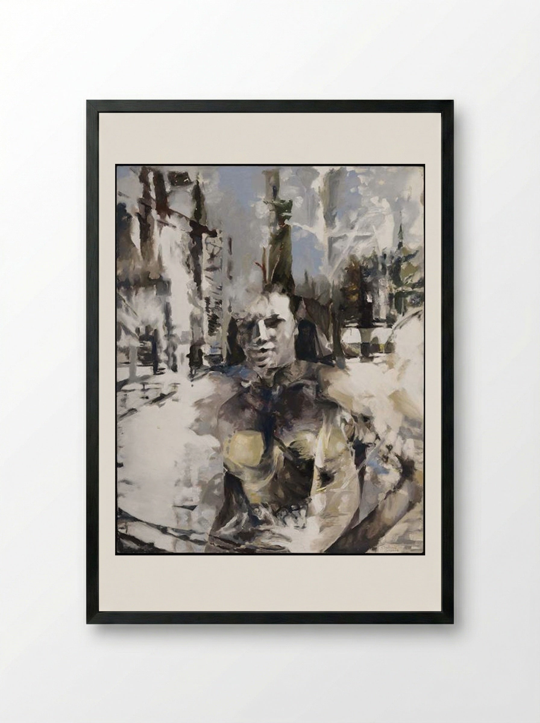 Sunlight - Balcomb Greene - Framed Print Black