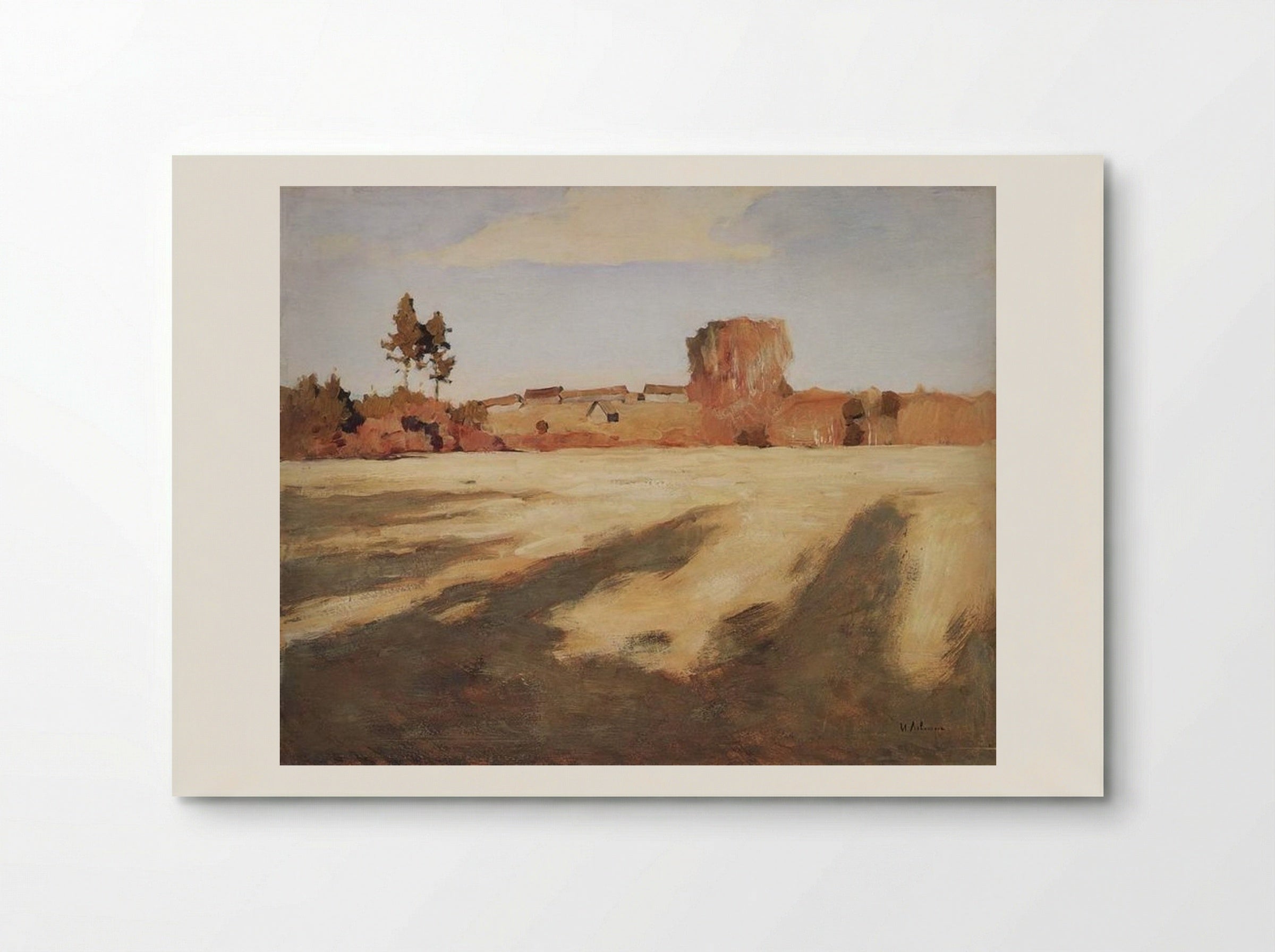 Sunny Day - Isaac Levitan - Poster