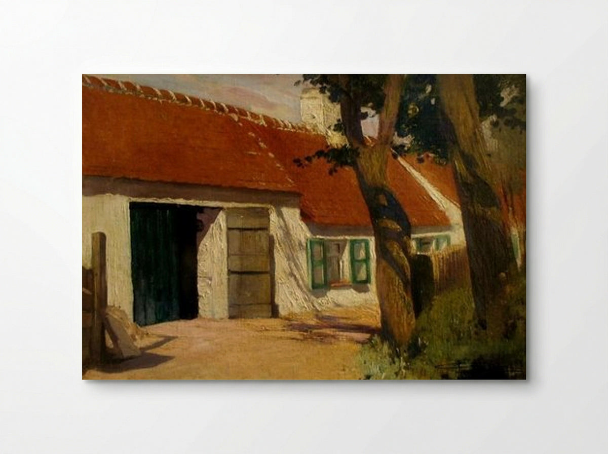 Sunny Farm - Firmin Baes - Poster