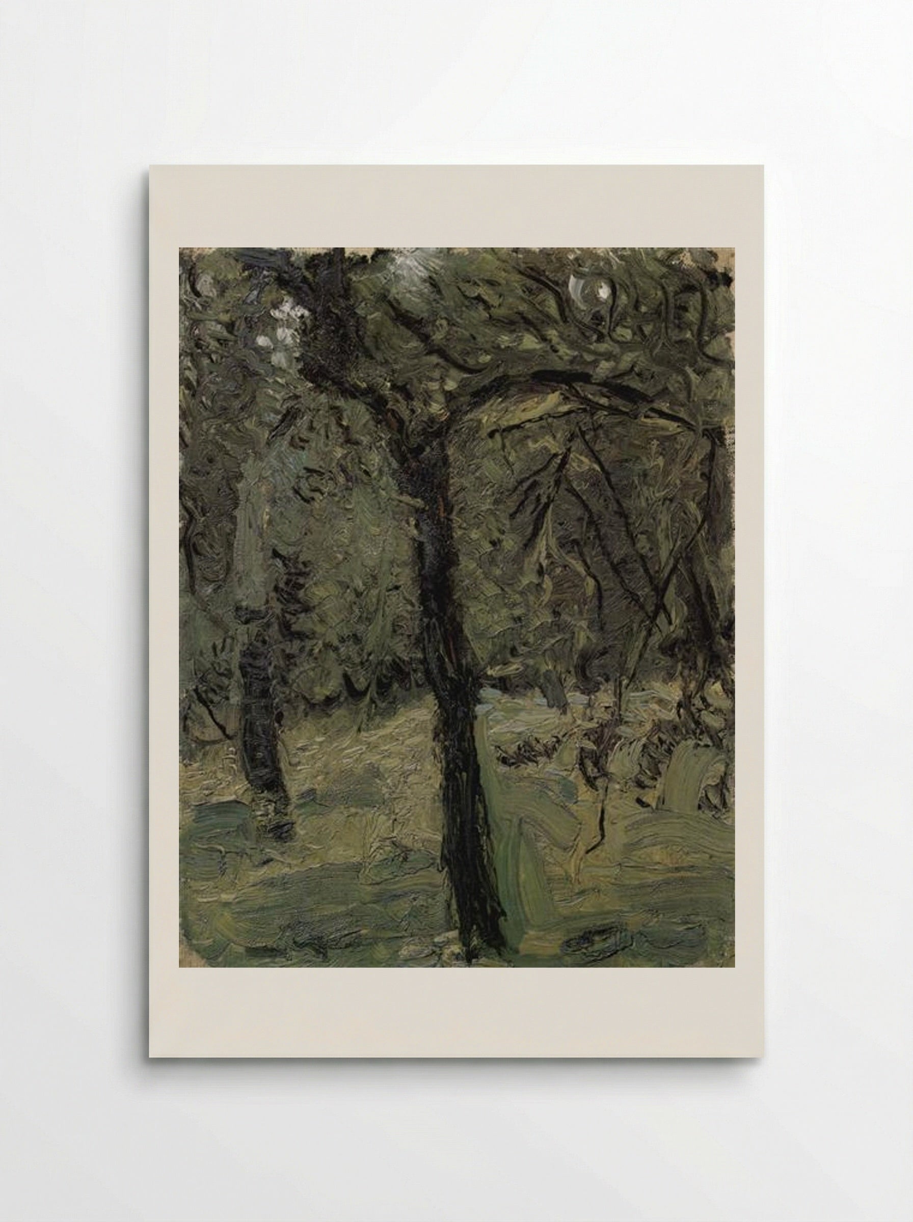Sunny Meadow with Fruit Trees - Richard Gerstl - Poster