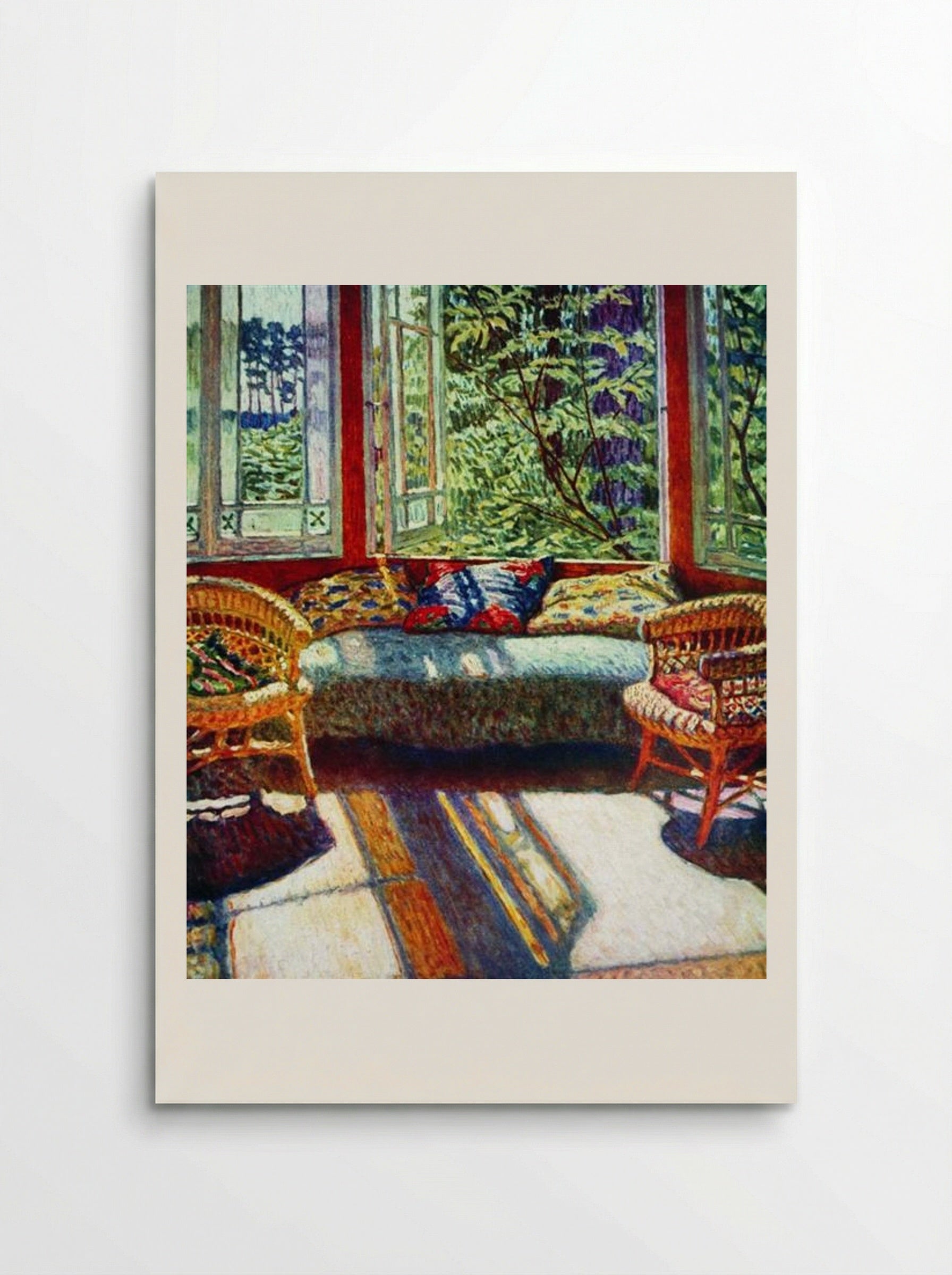 Sunny Morning - Nikolay Bogdanov-Belsky - Poster