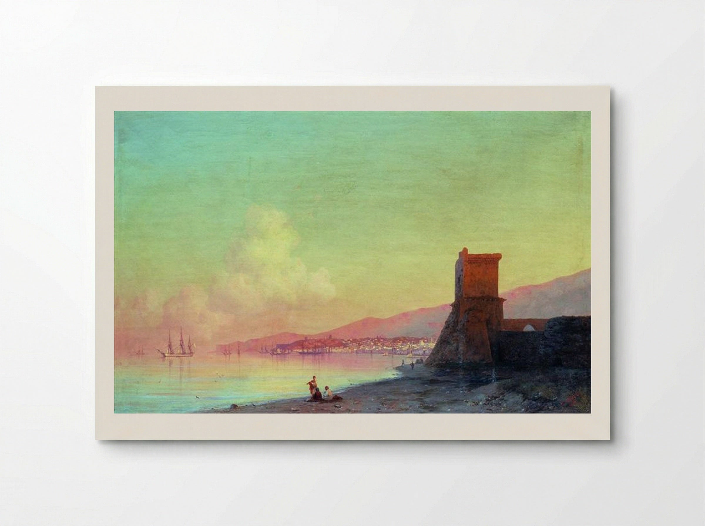 Sunrise in Feodosia - Ivan Aivazovsky - Poster